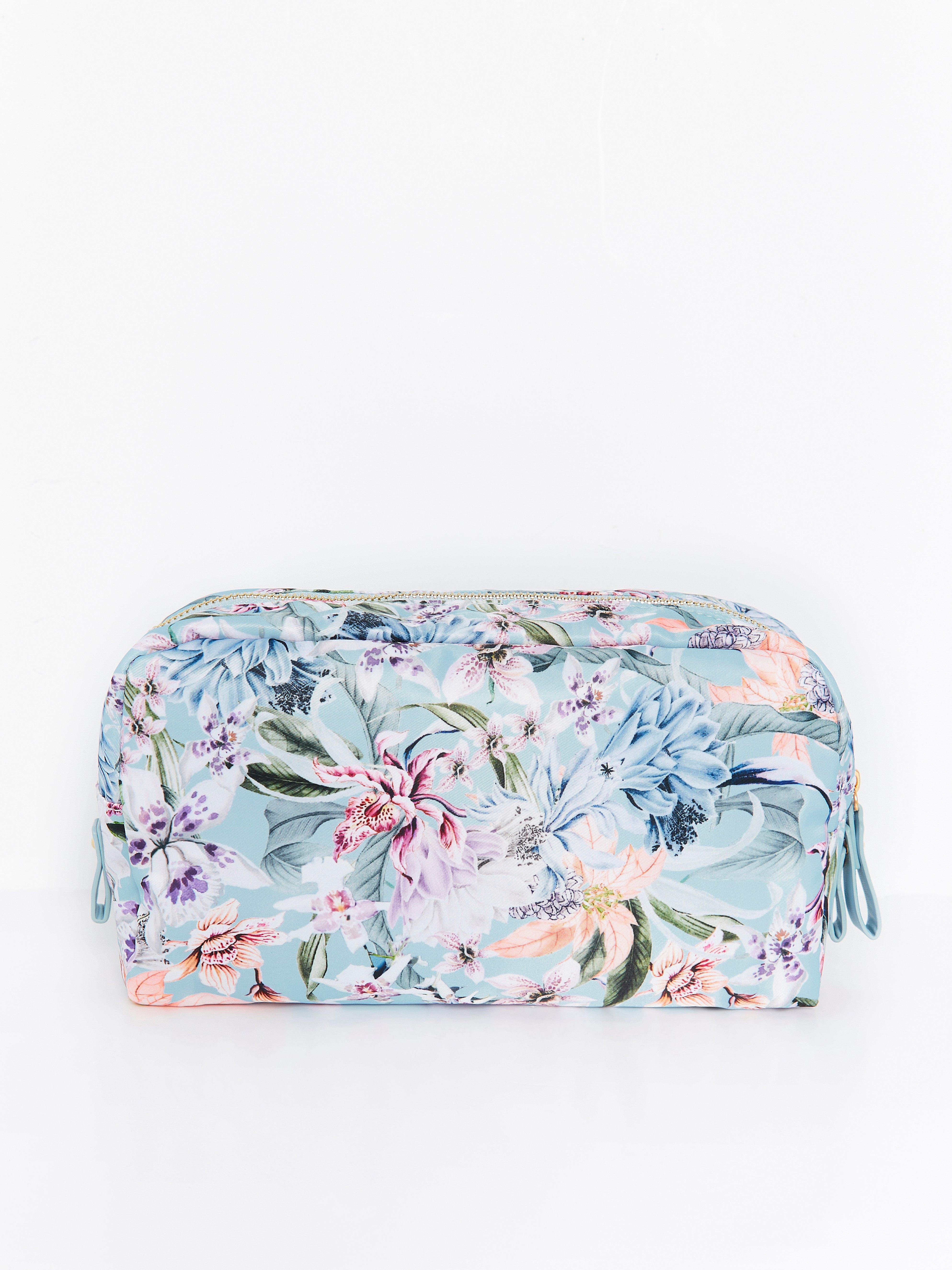 floral wash bag