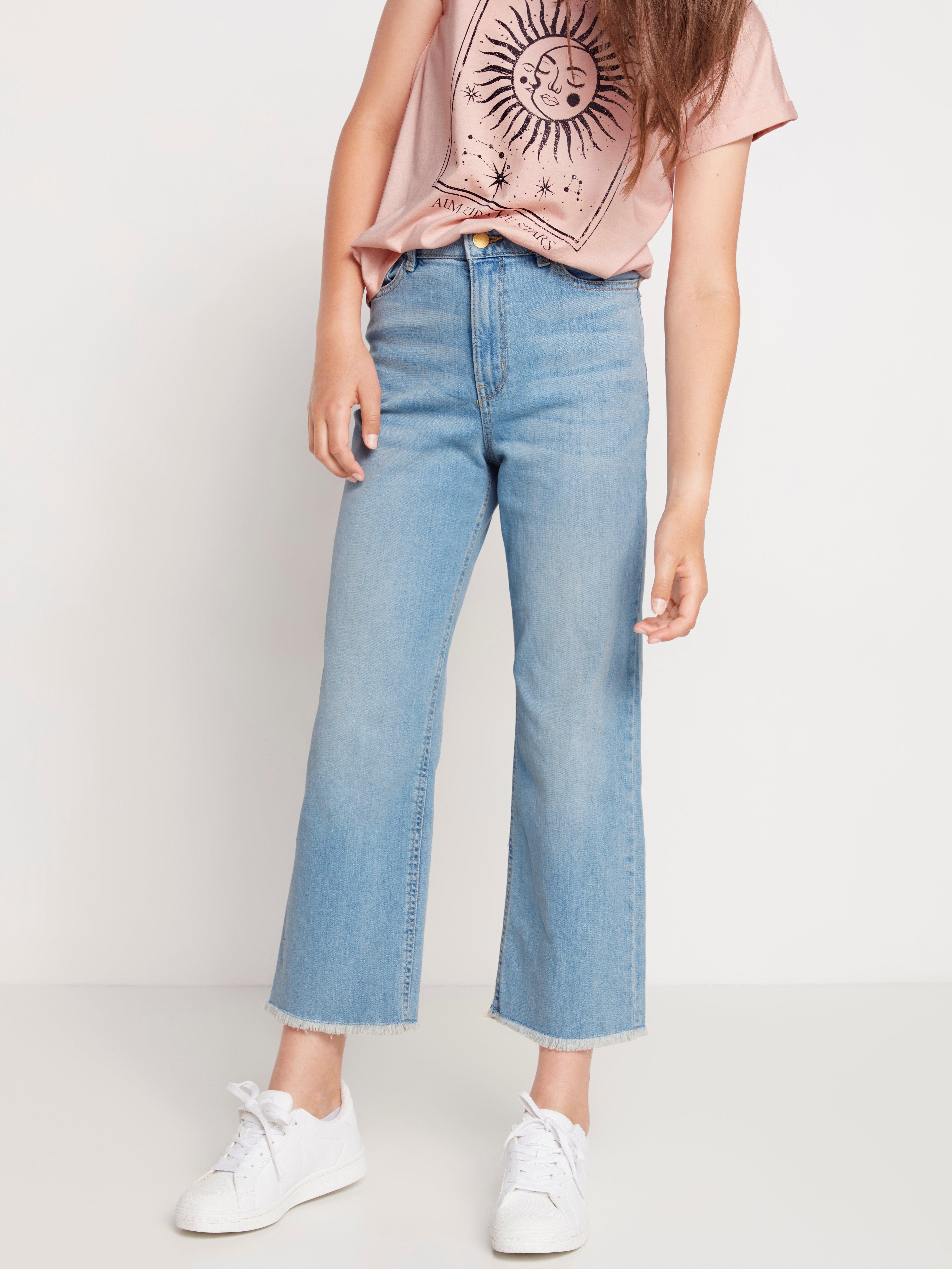 cropped jeans uk