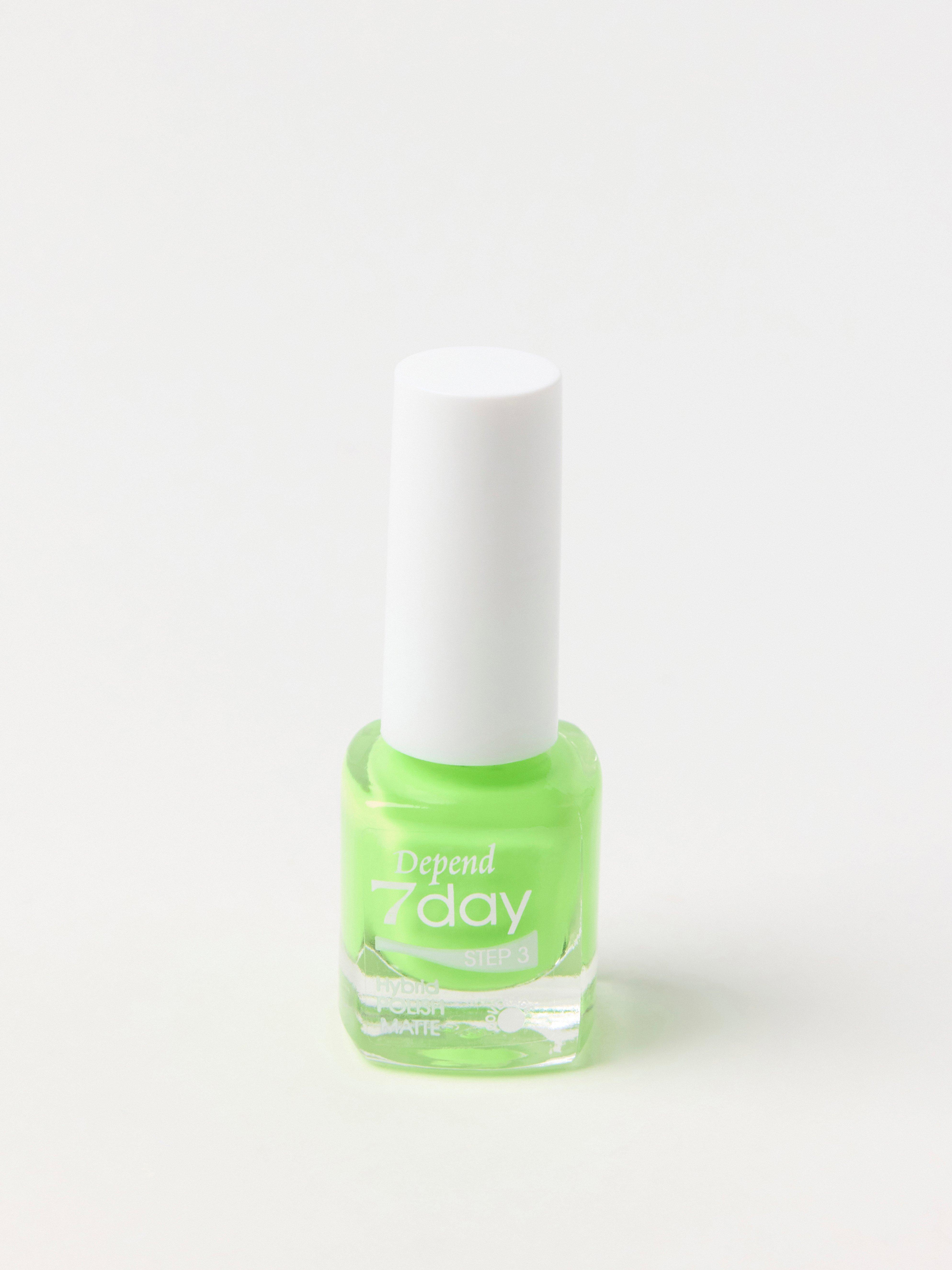 Nagellack - Kosmetik - Grön