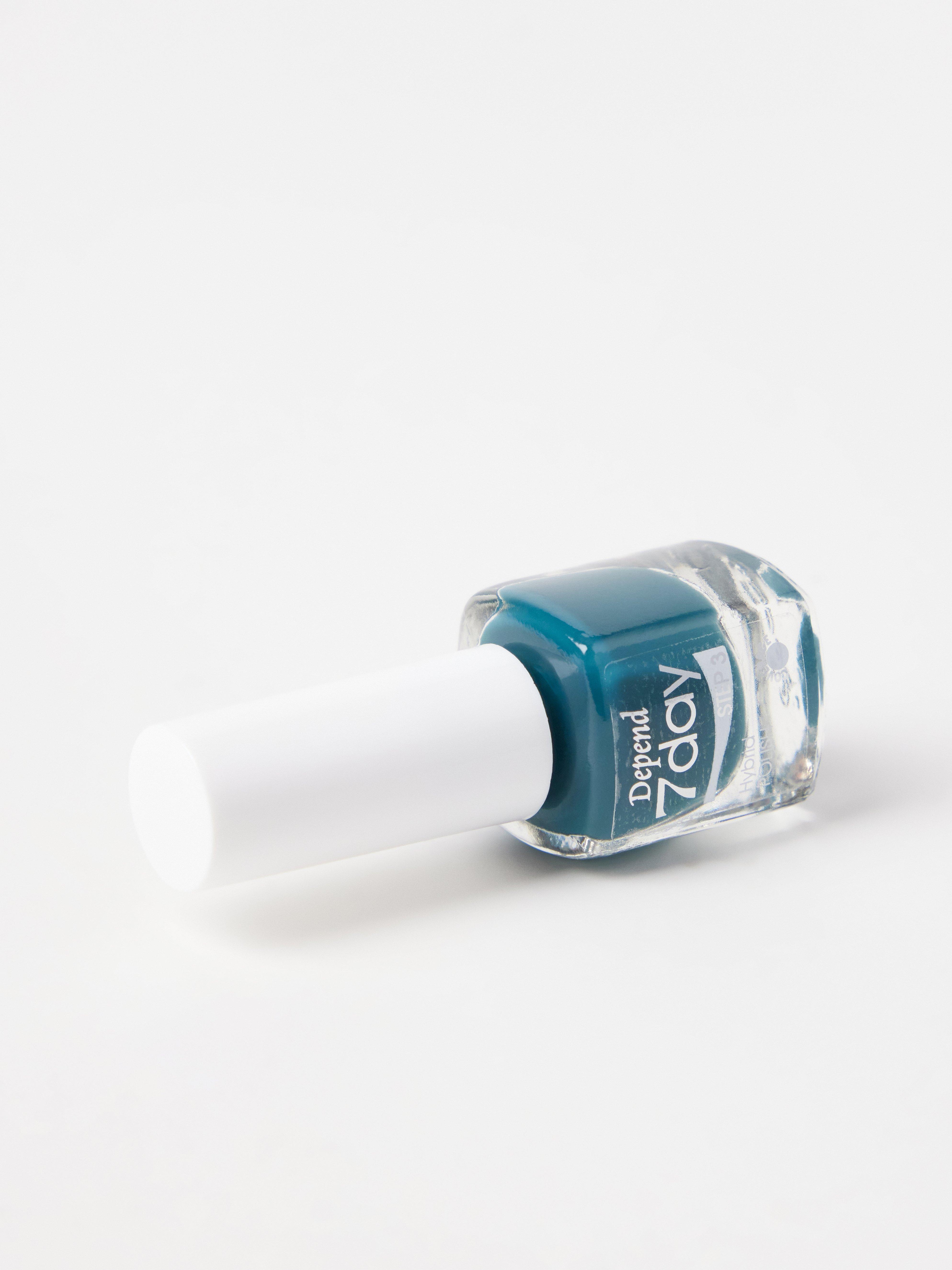 Nagellack - Kosmetik - Blå, Turkos