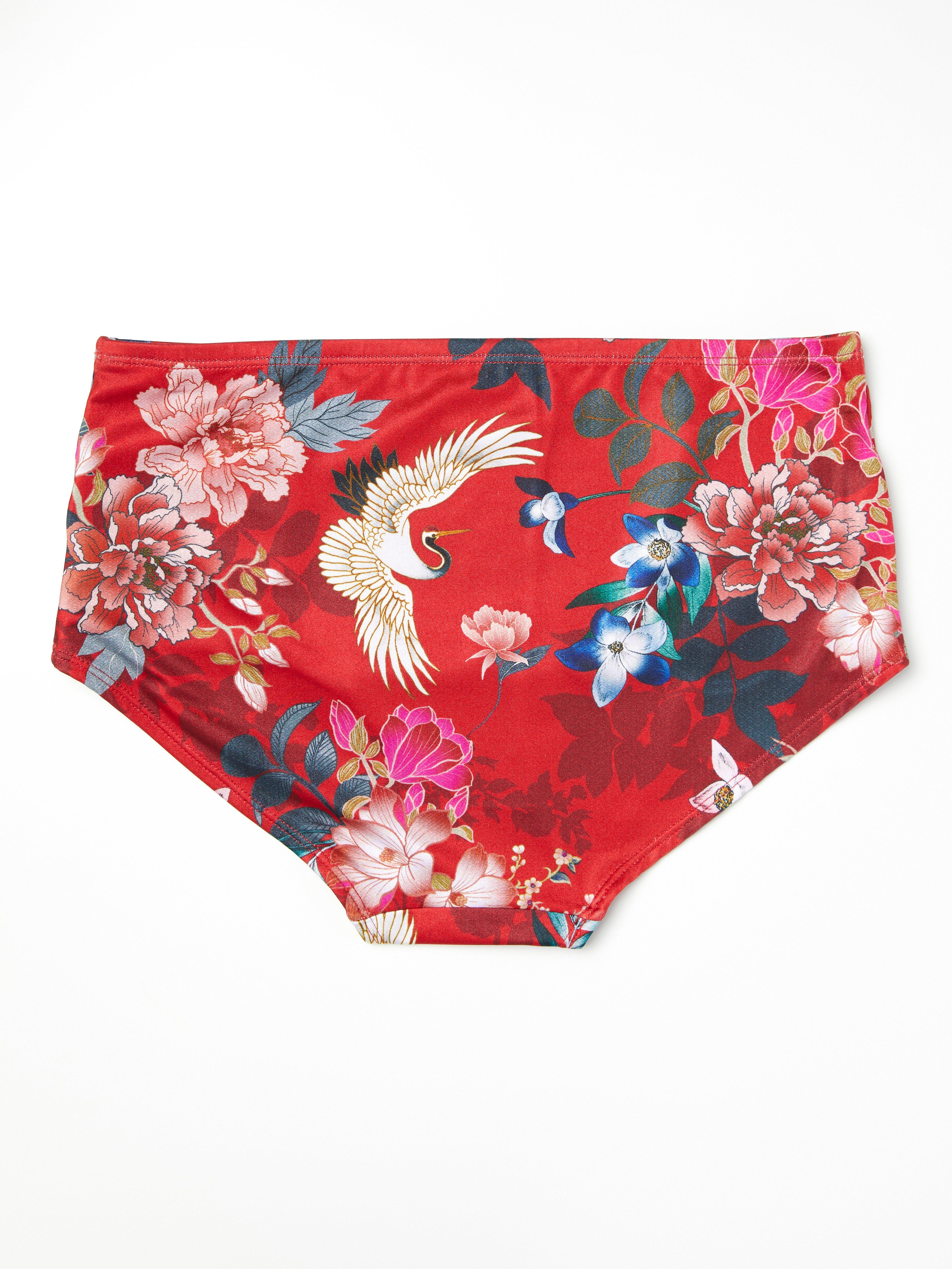 Hipster Midi - Lingerie - Red