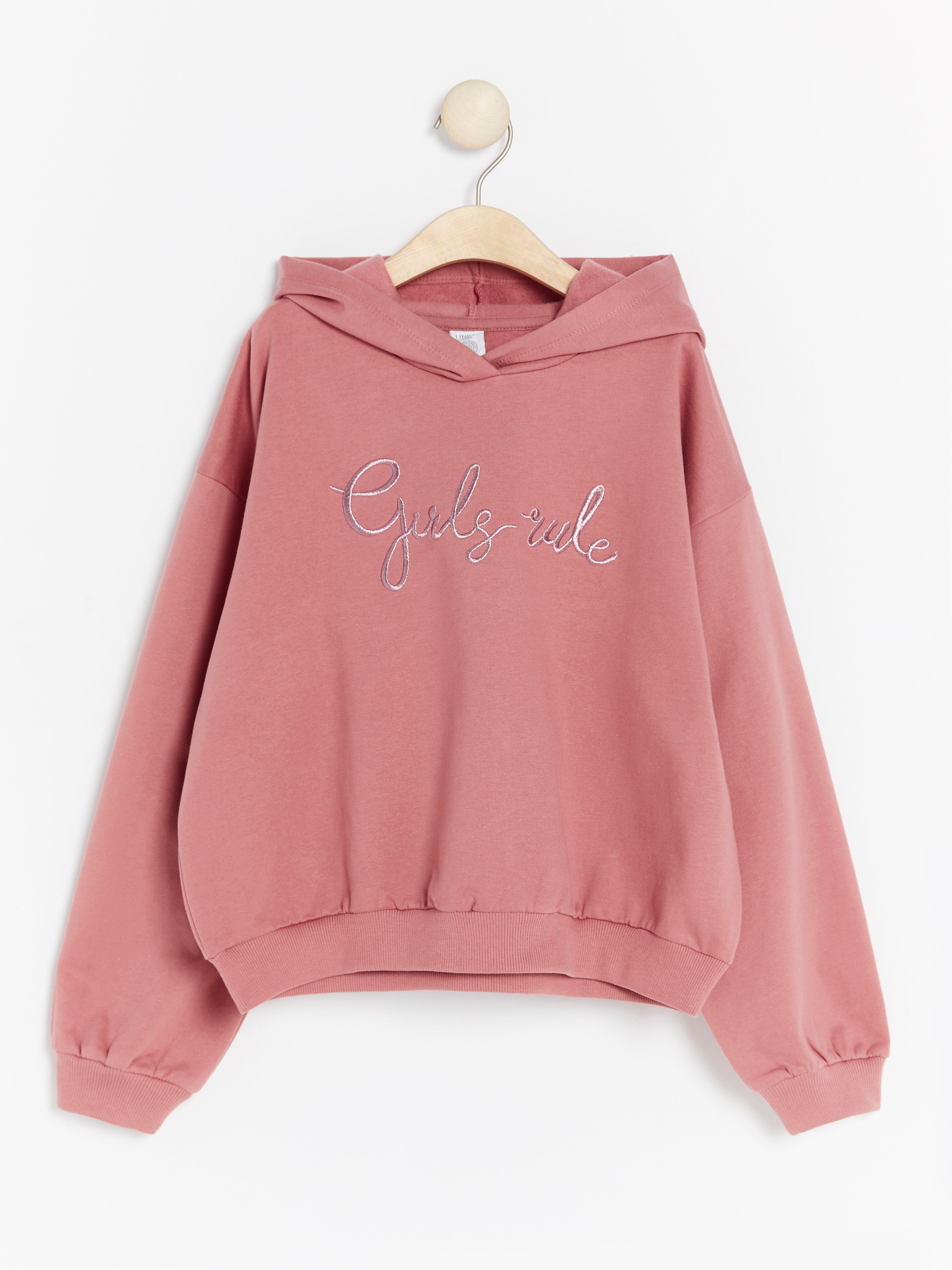 Hooded Sweatshirt - Kids Wear - Pink