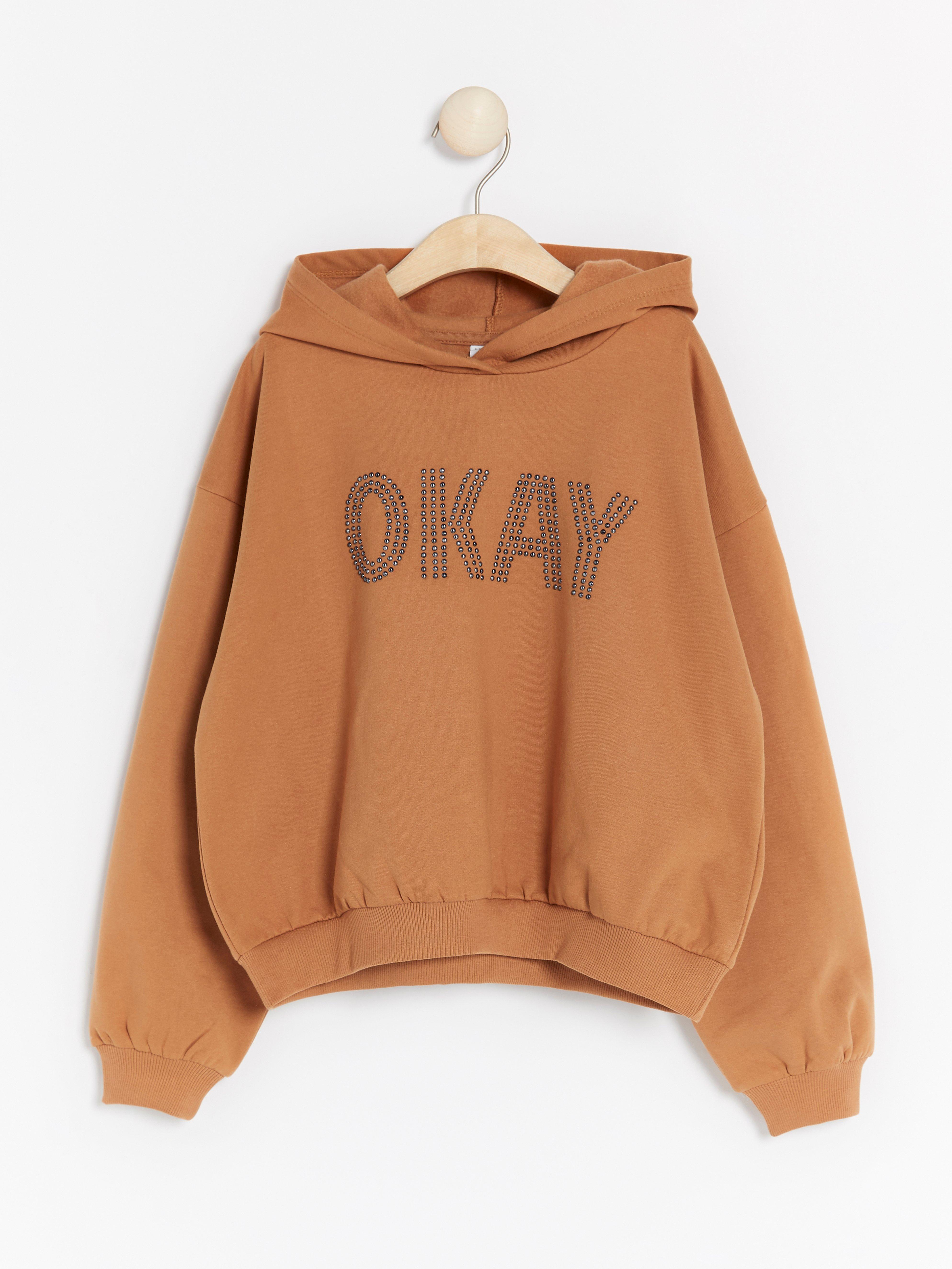 Hooded Sweatshirt - Kids Wear - Brown