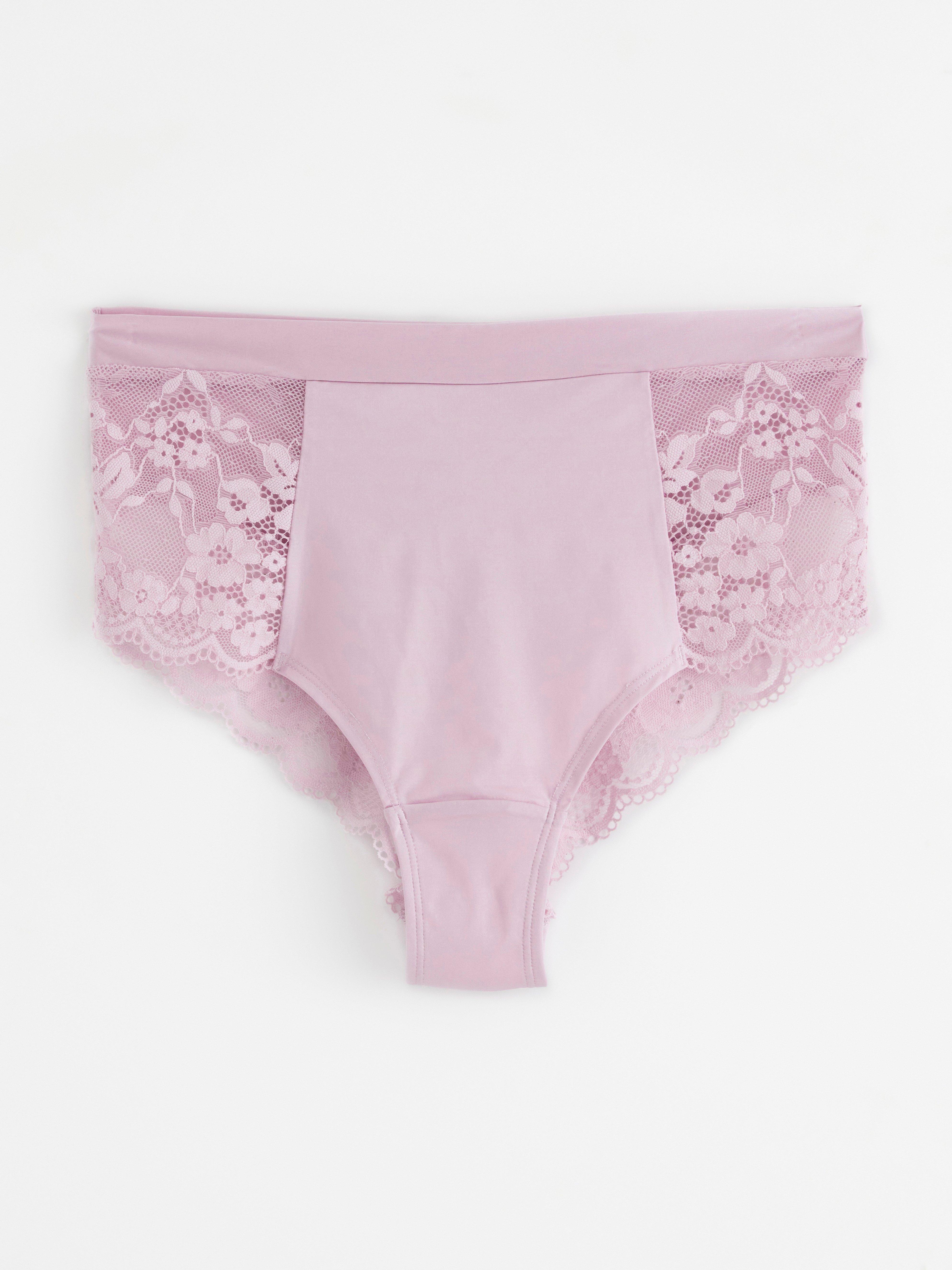 Brazílske vysoké nohavičky - Spodná bielizeň - Fialová