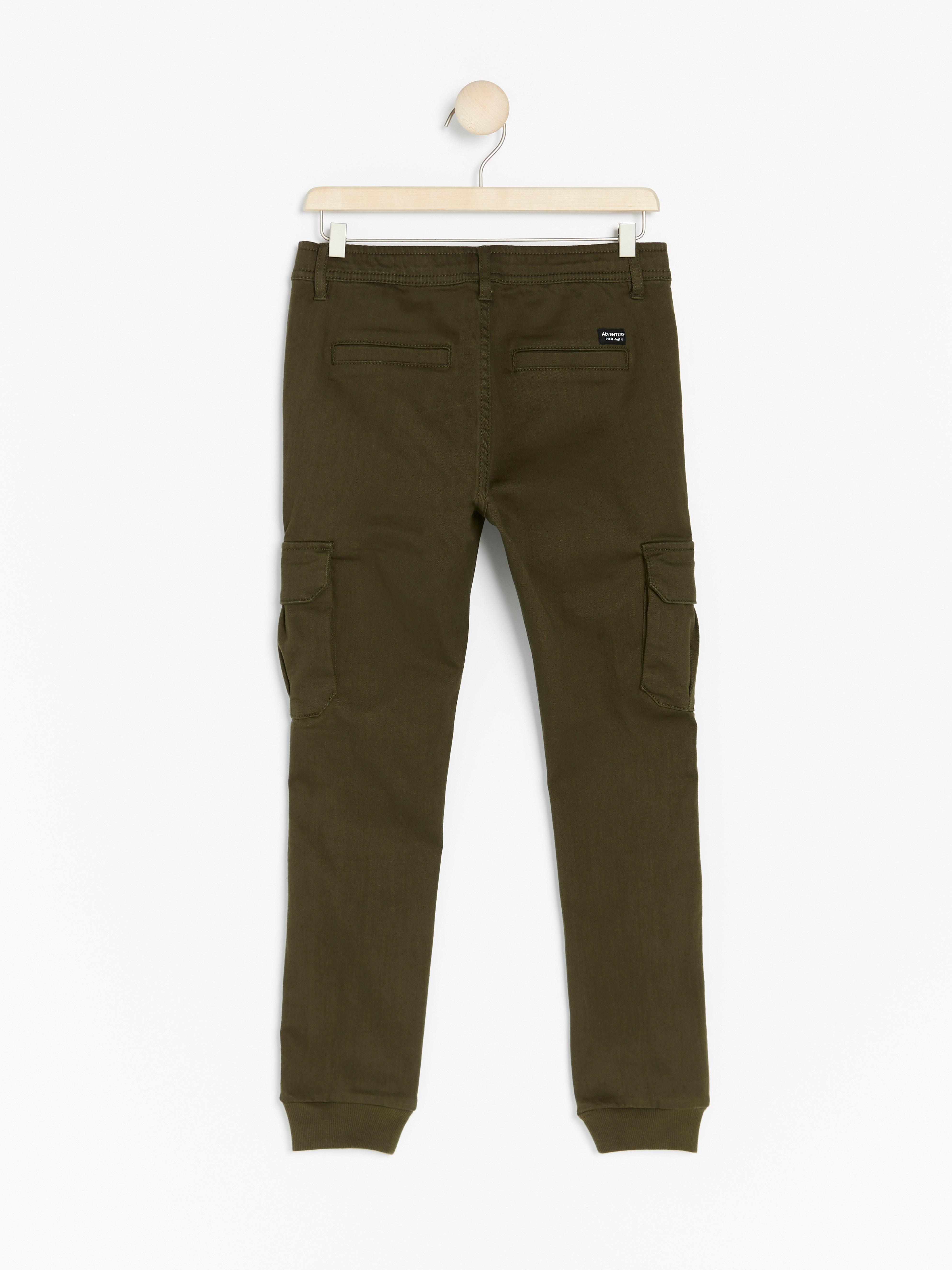 Cargo Trousers - Kids Wear - Green