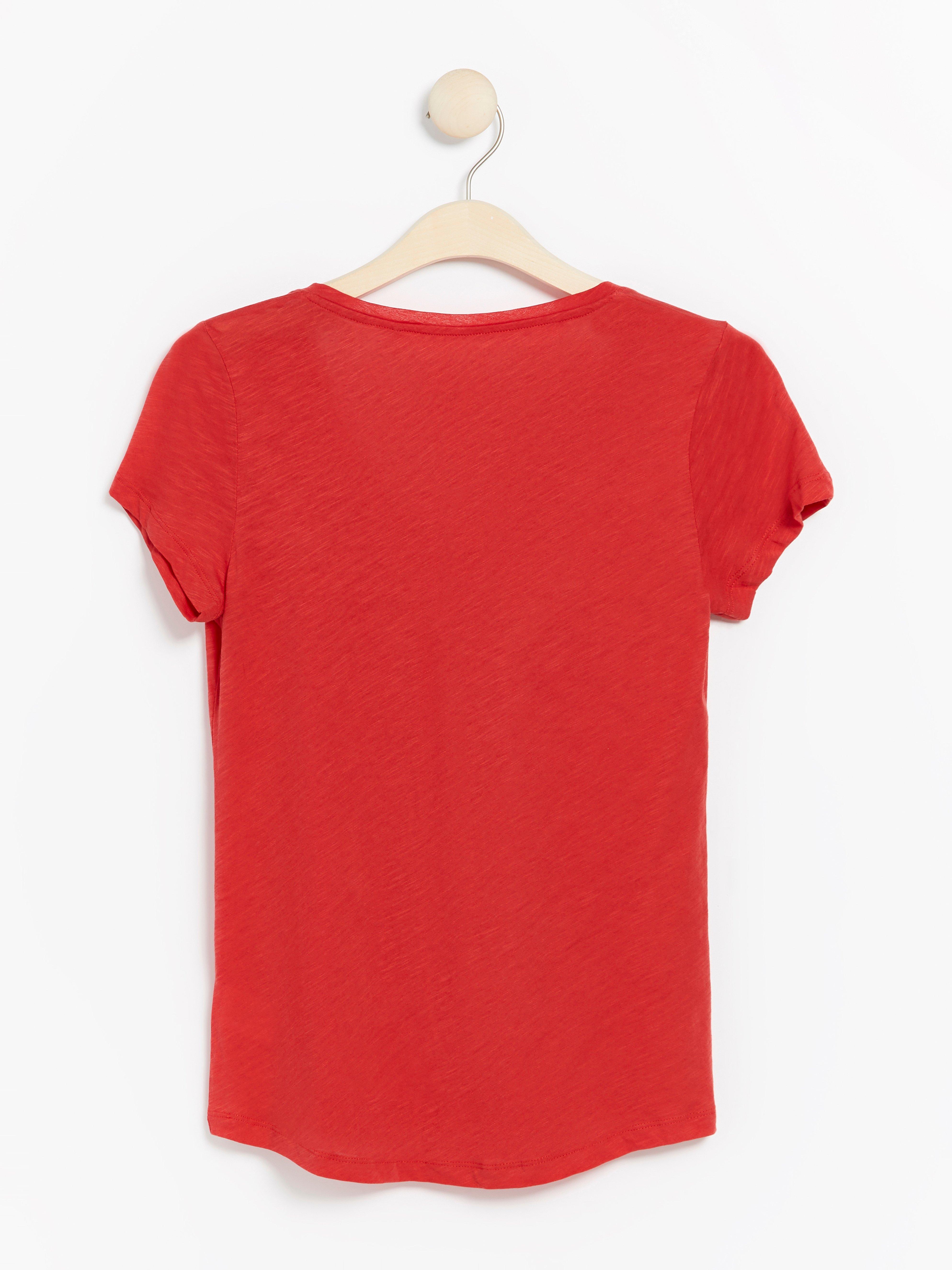 Top - Womens Wear - Red