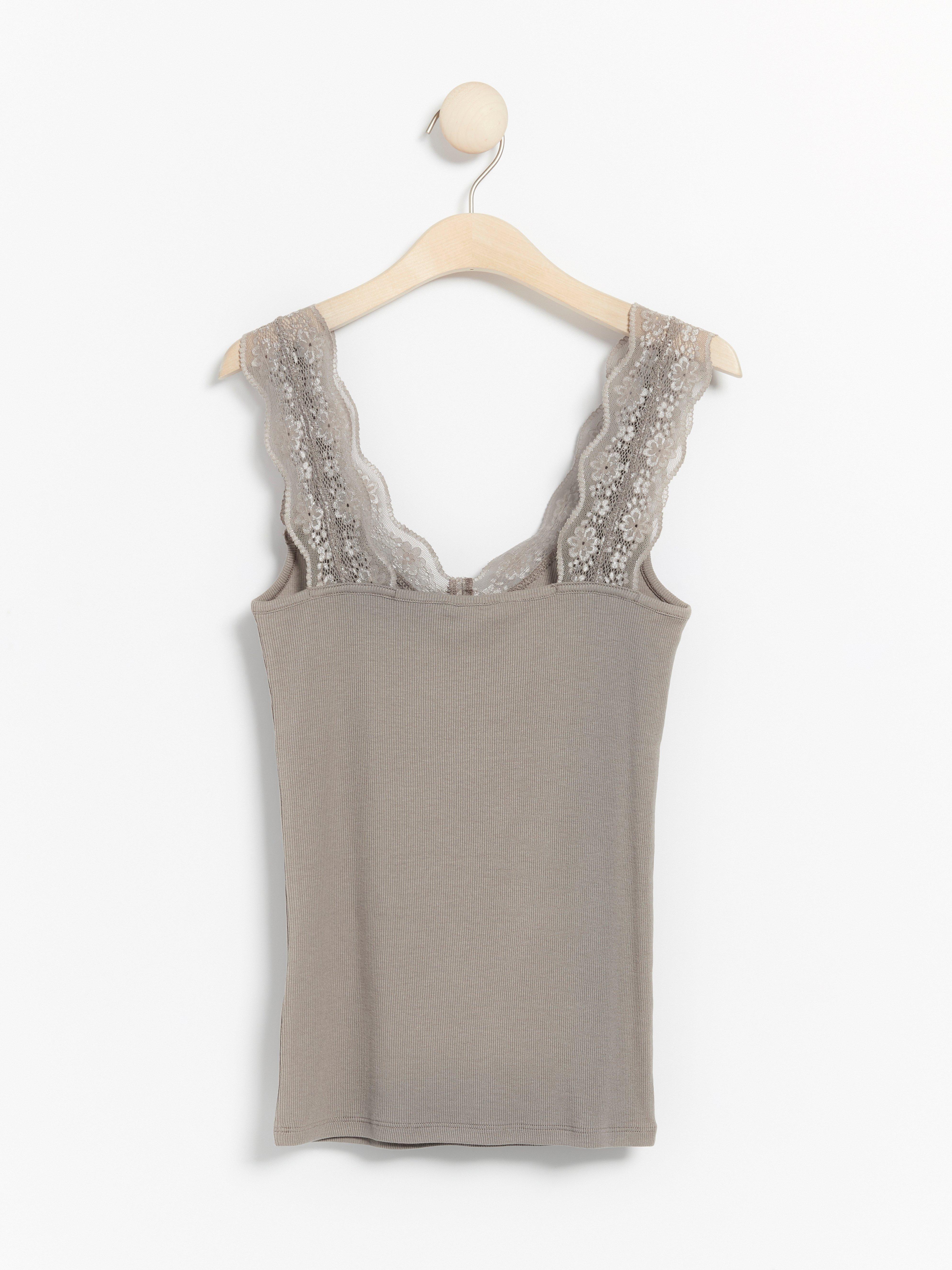 Singlet - Womens Wear - Beige