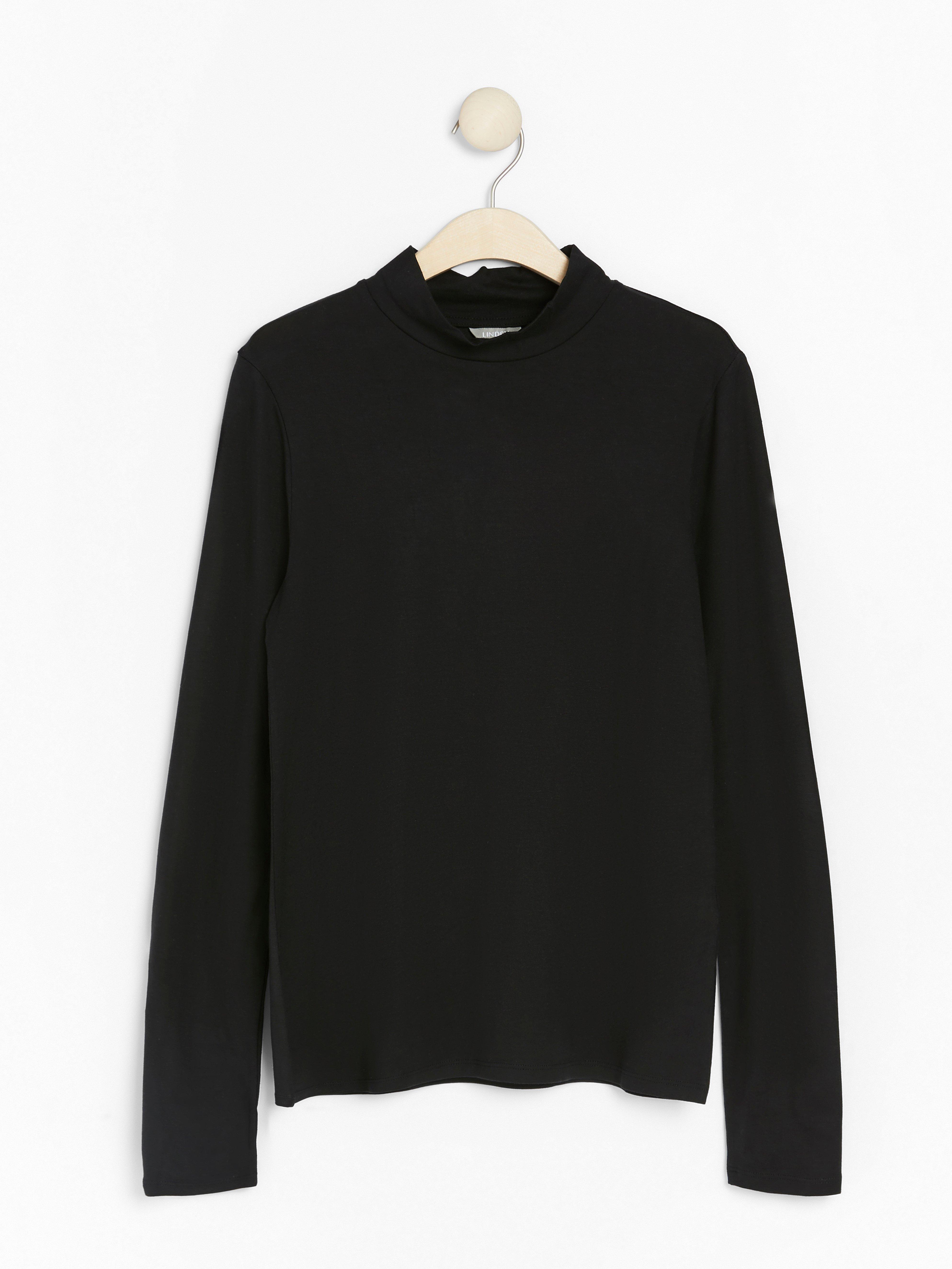 Roller Neck Top - Womens Wear - Black