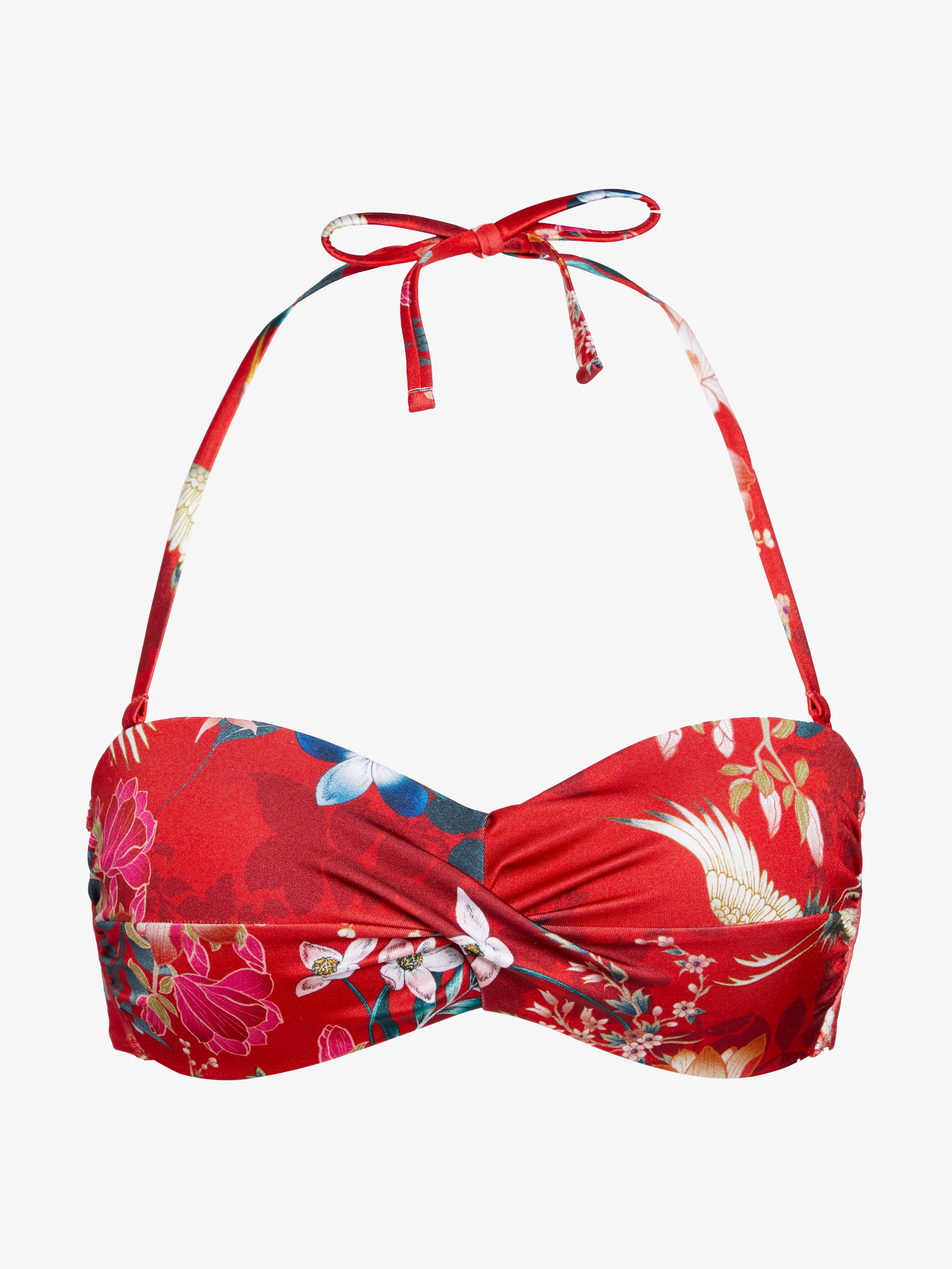 Bandeau-BH - Undertøy - Rød