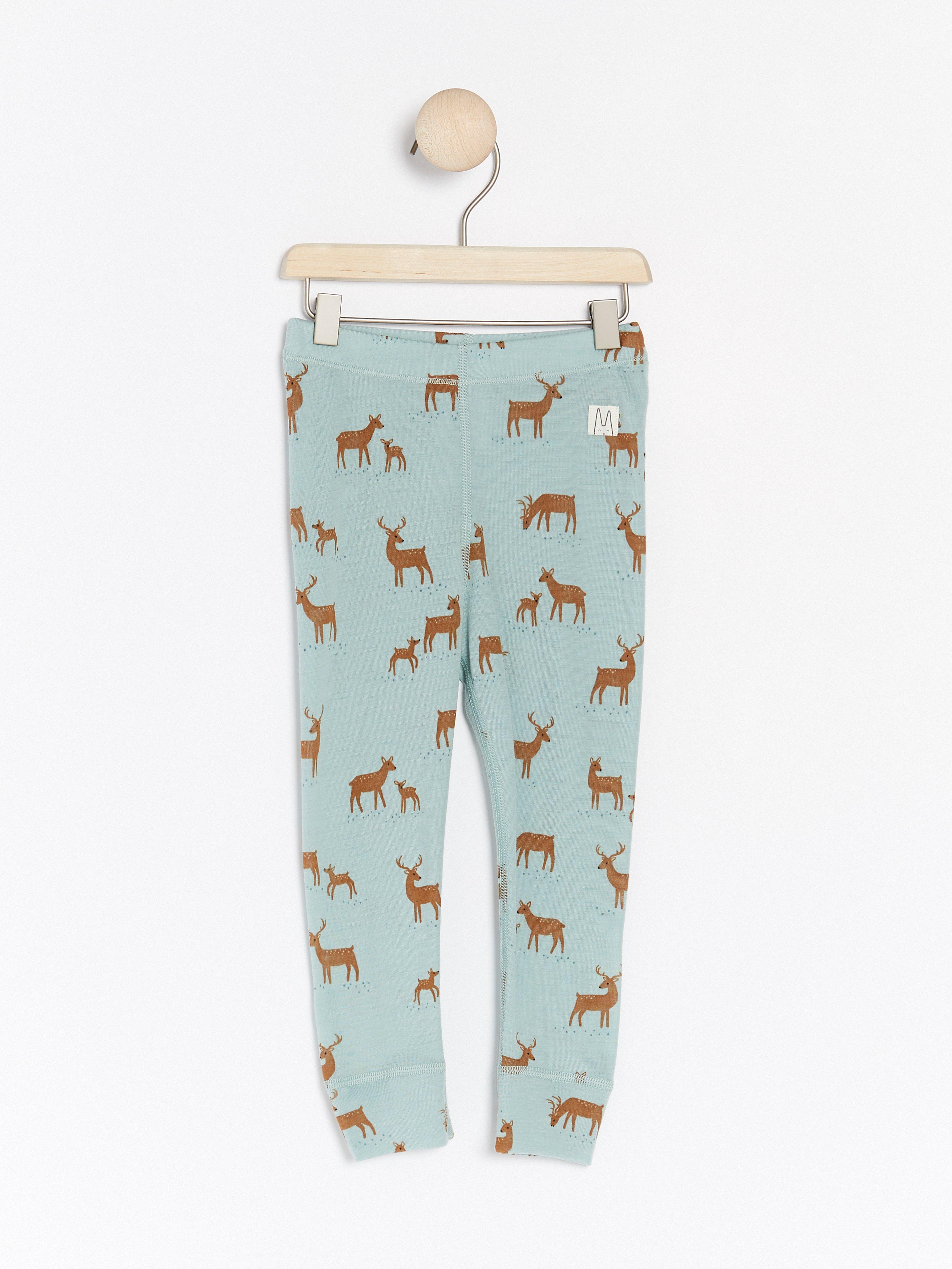 Housut - Lapset - Sinivihreä