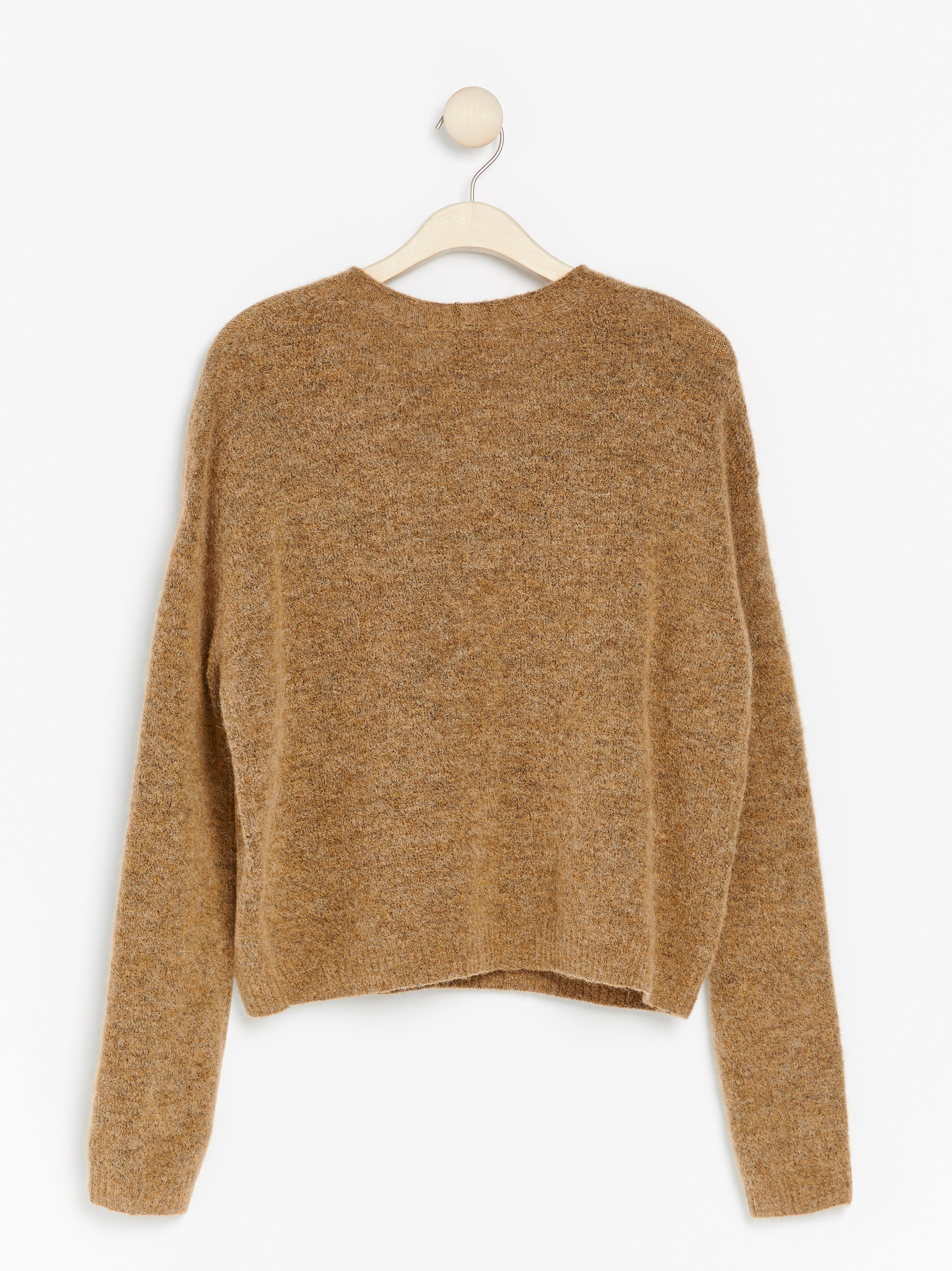 Tröja - Dam - Beige