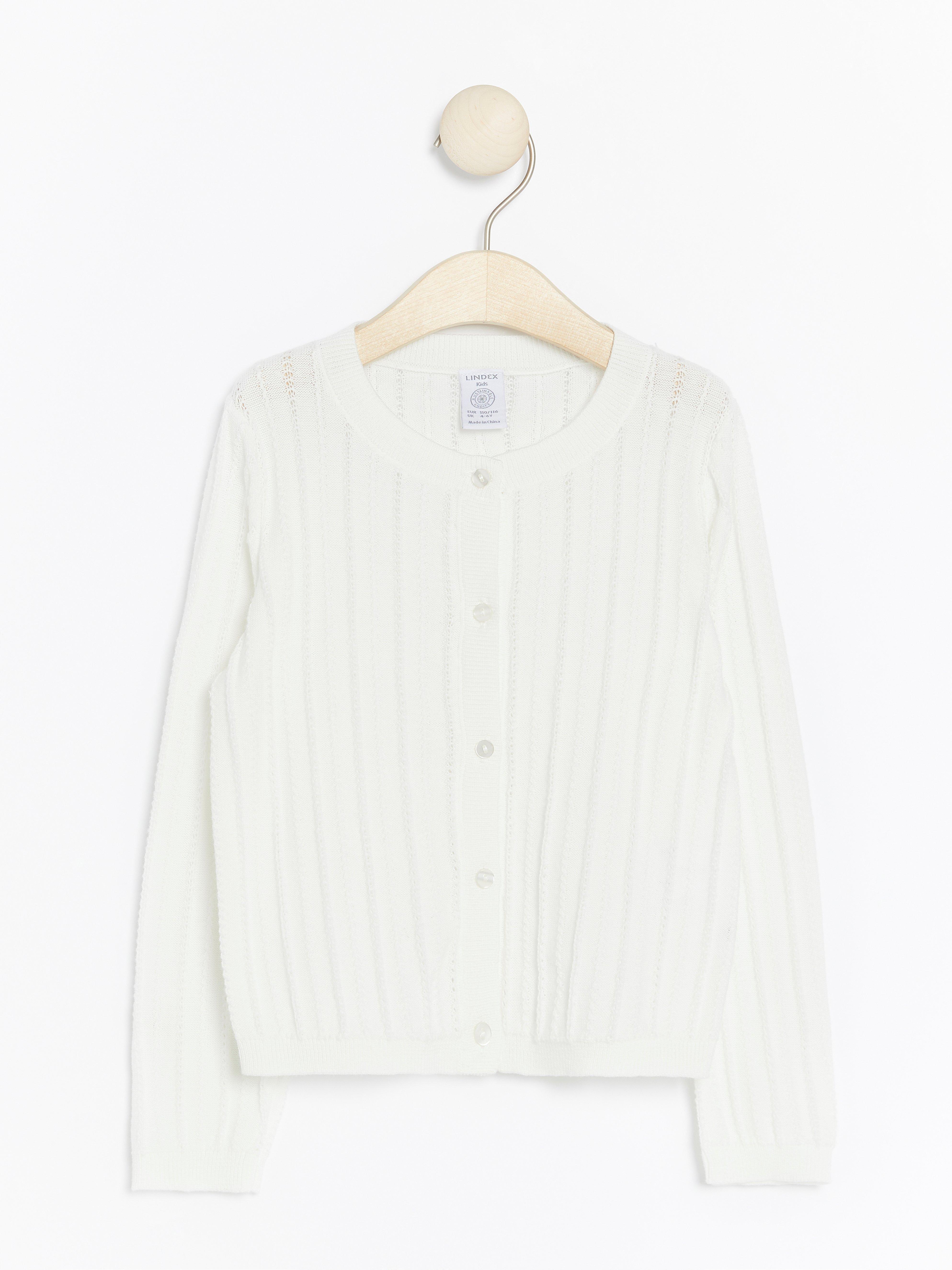 Cardigan - Kids Wear - White
