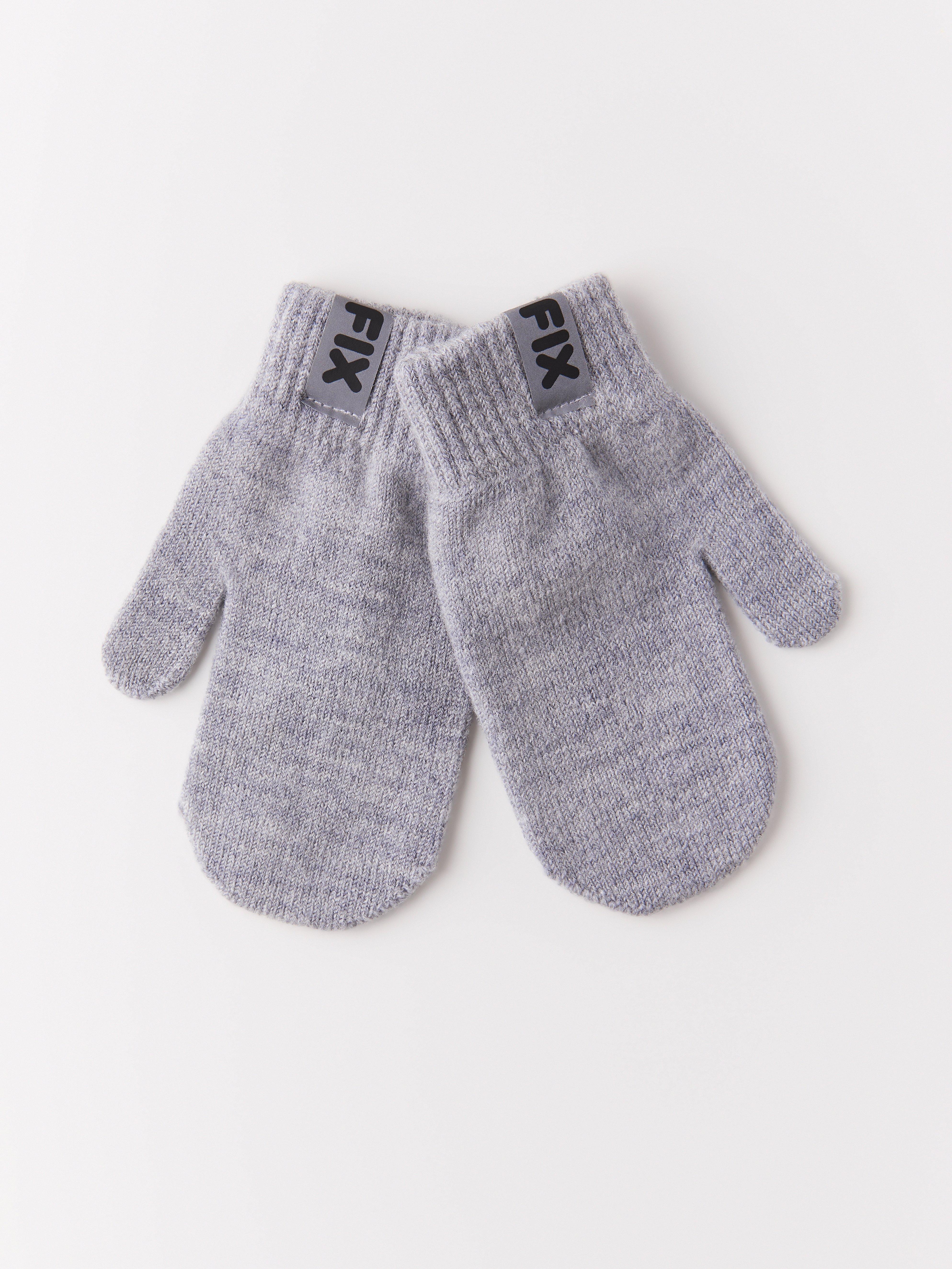Mittens - Kids Wear - Grey