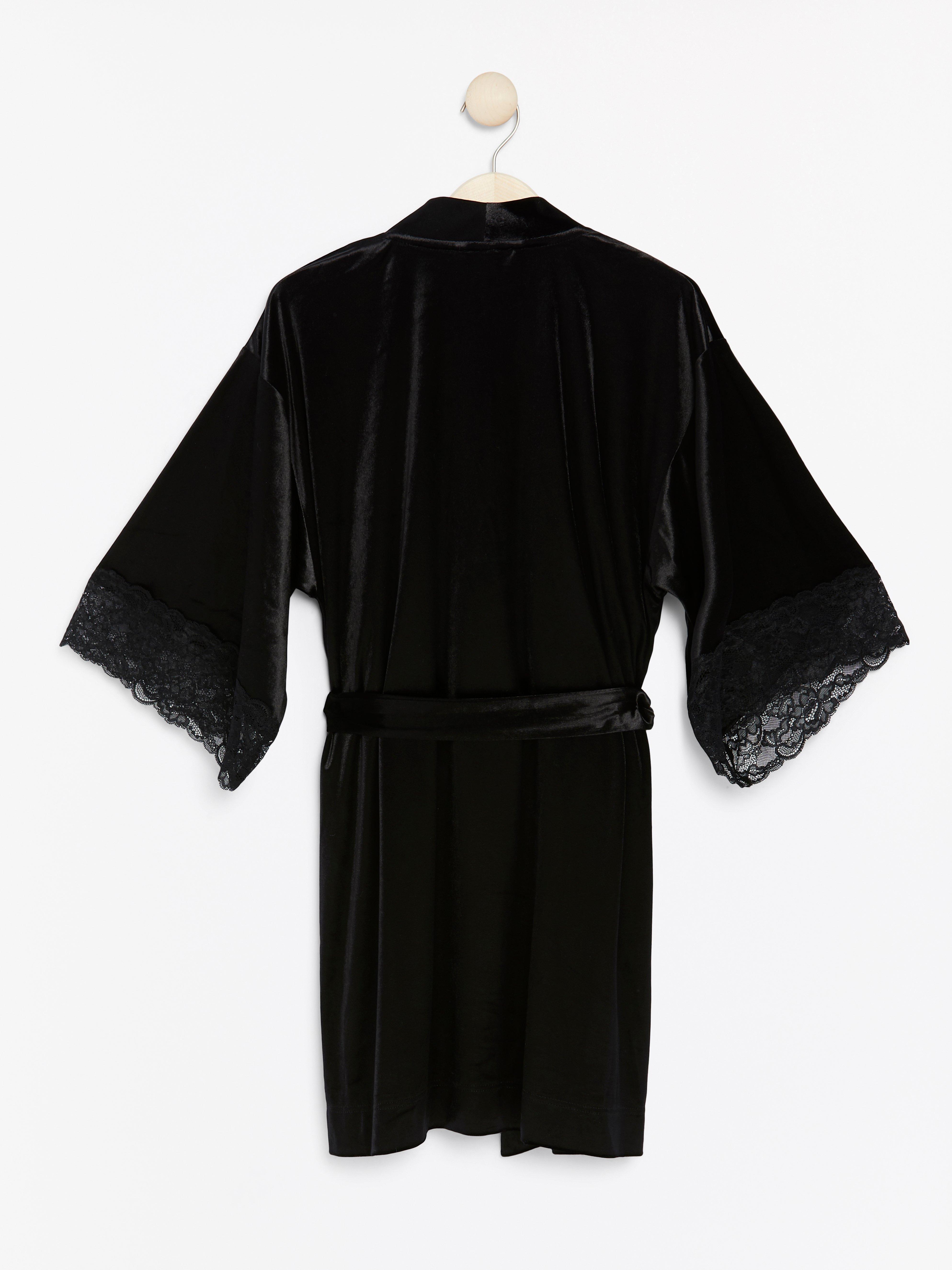 Robe - Lingerie - Black