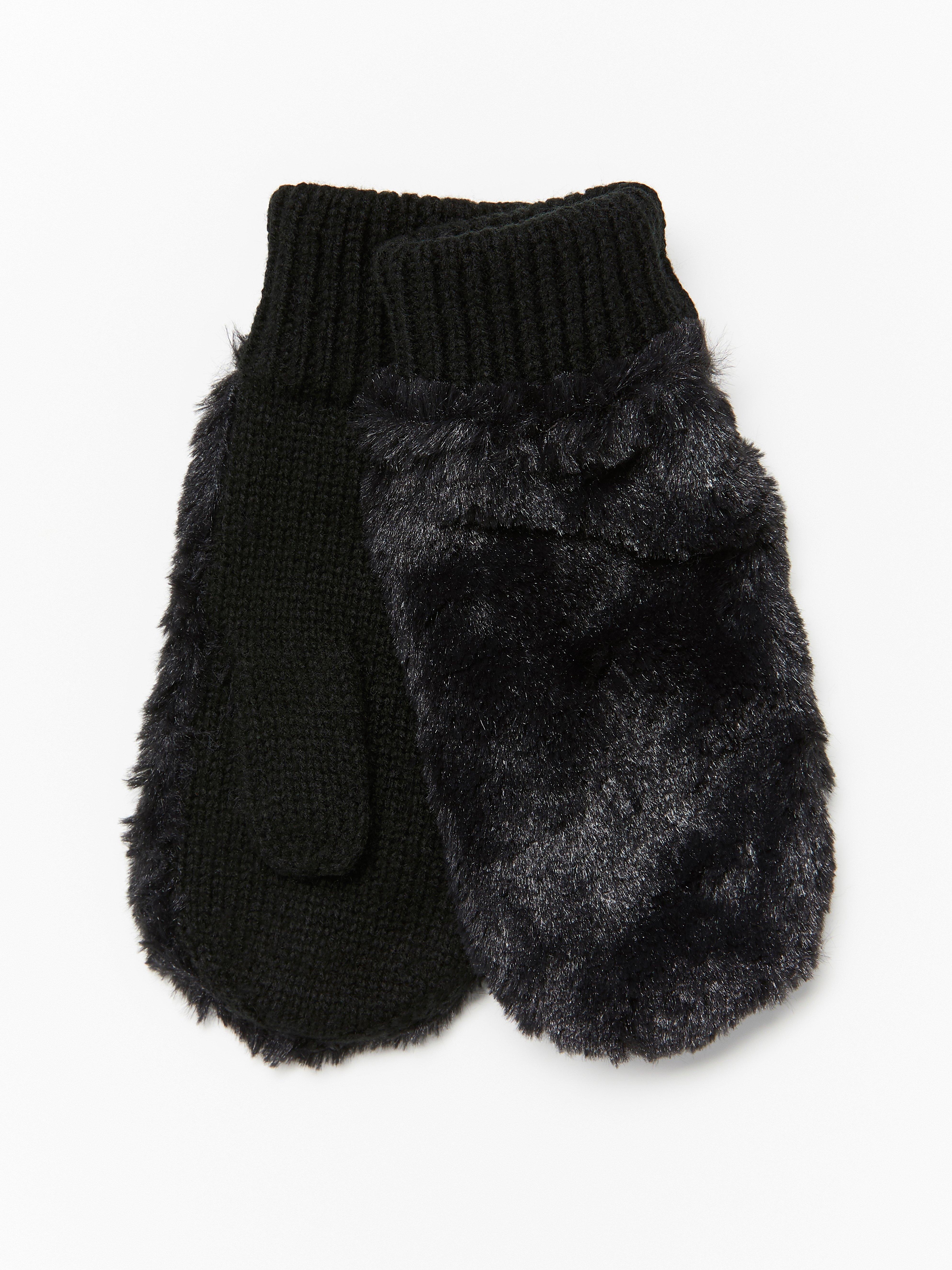 Mittens - Kids Wear - Black