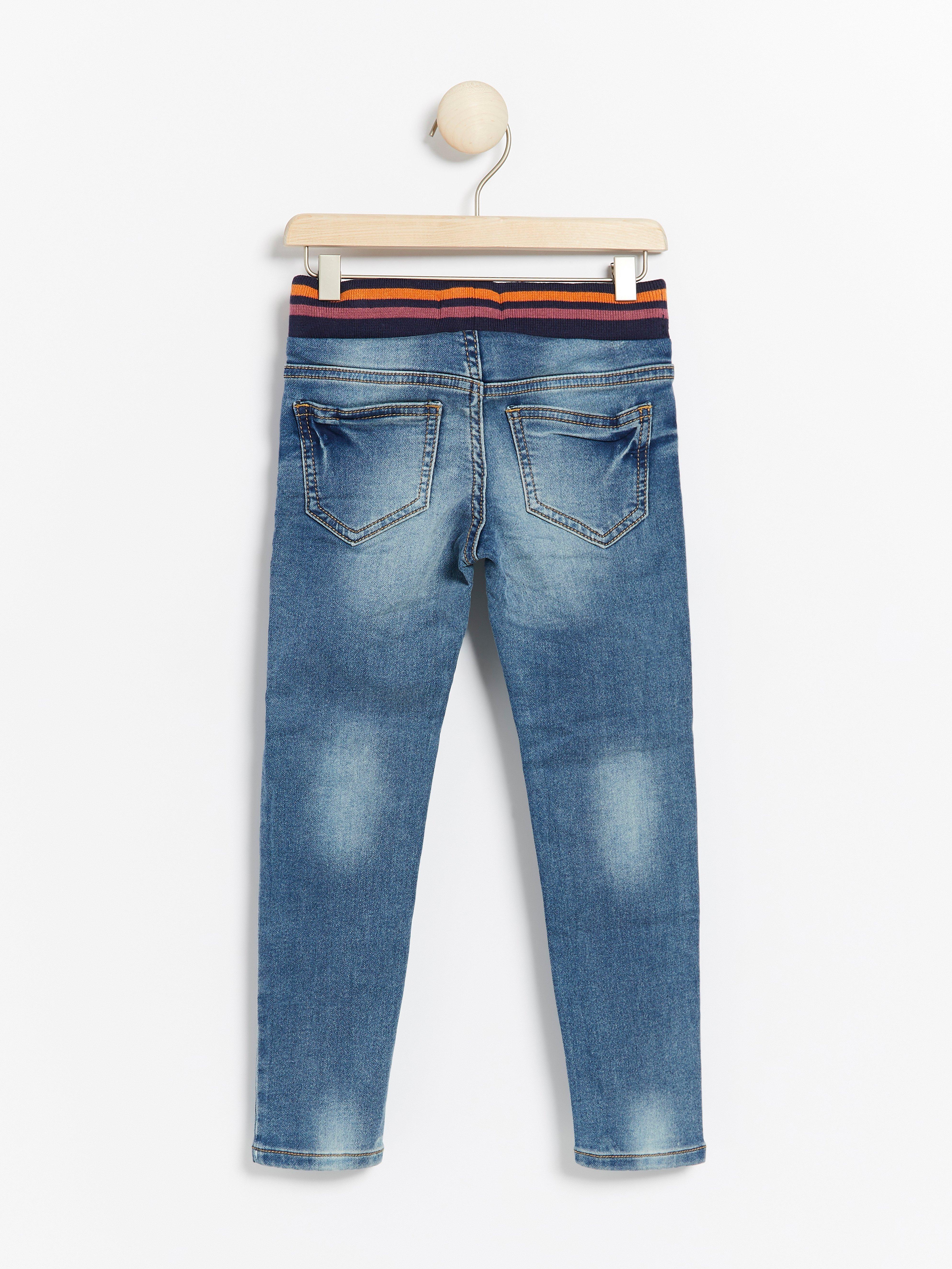 next full length jersey denim leggings