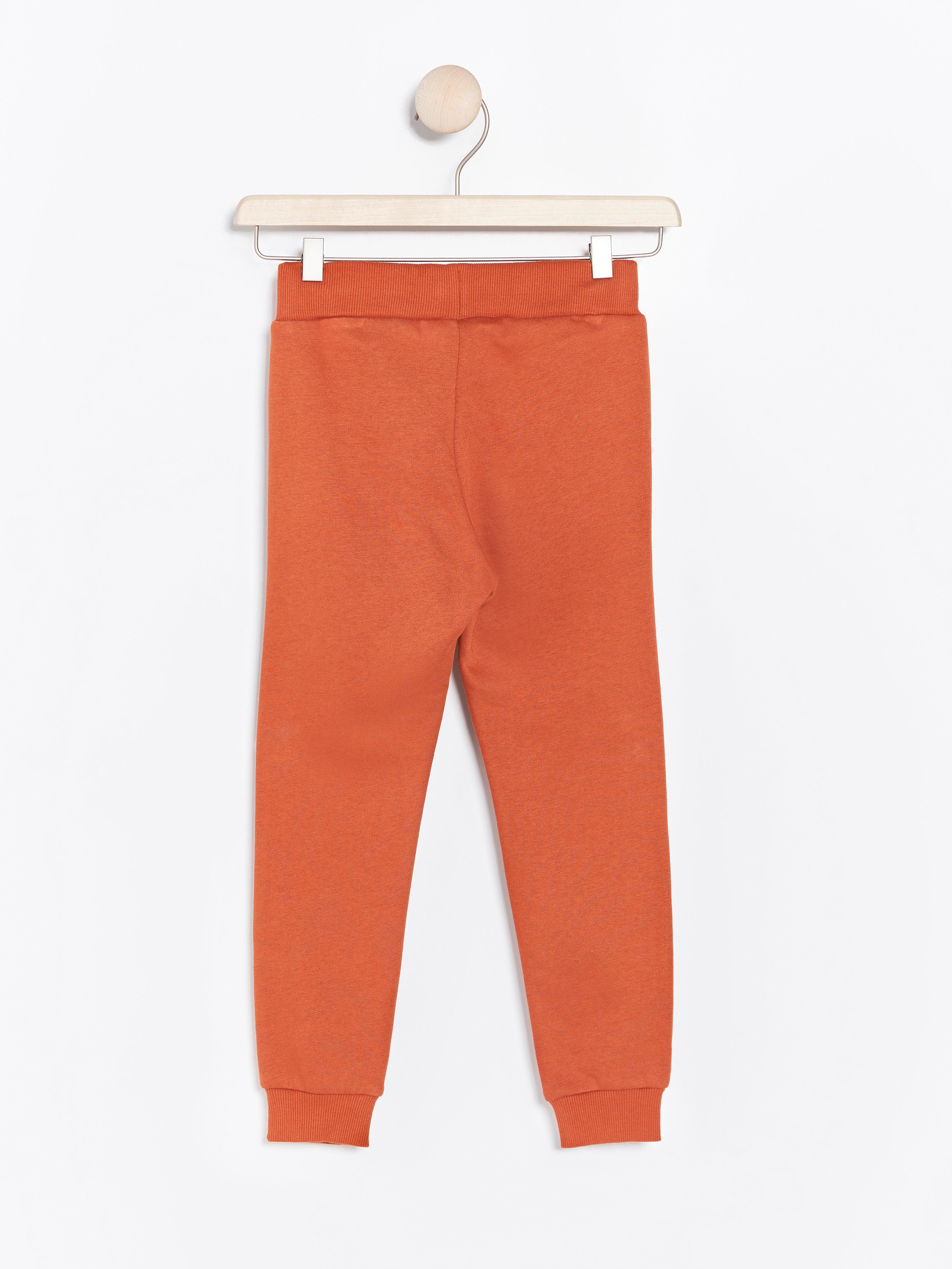 Sweat Pants - Kids Wear - Orange