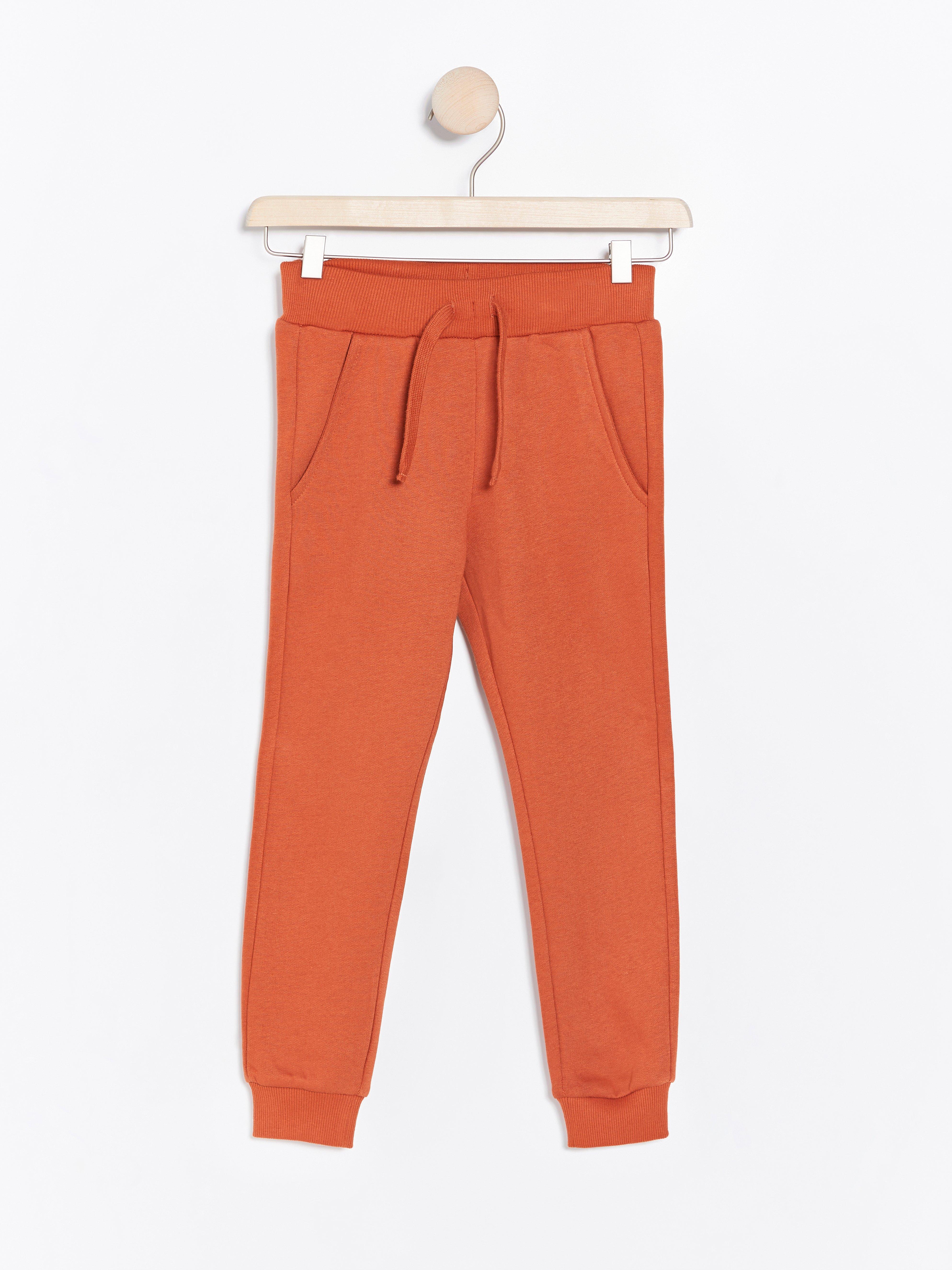 Sweat Pants - Kids Wear - Orange