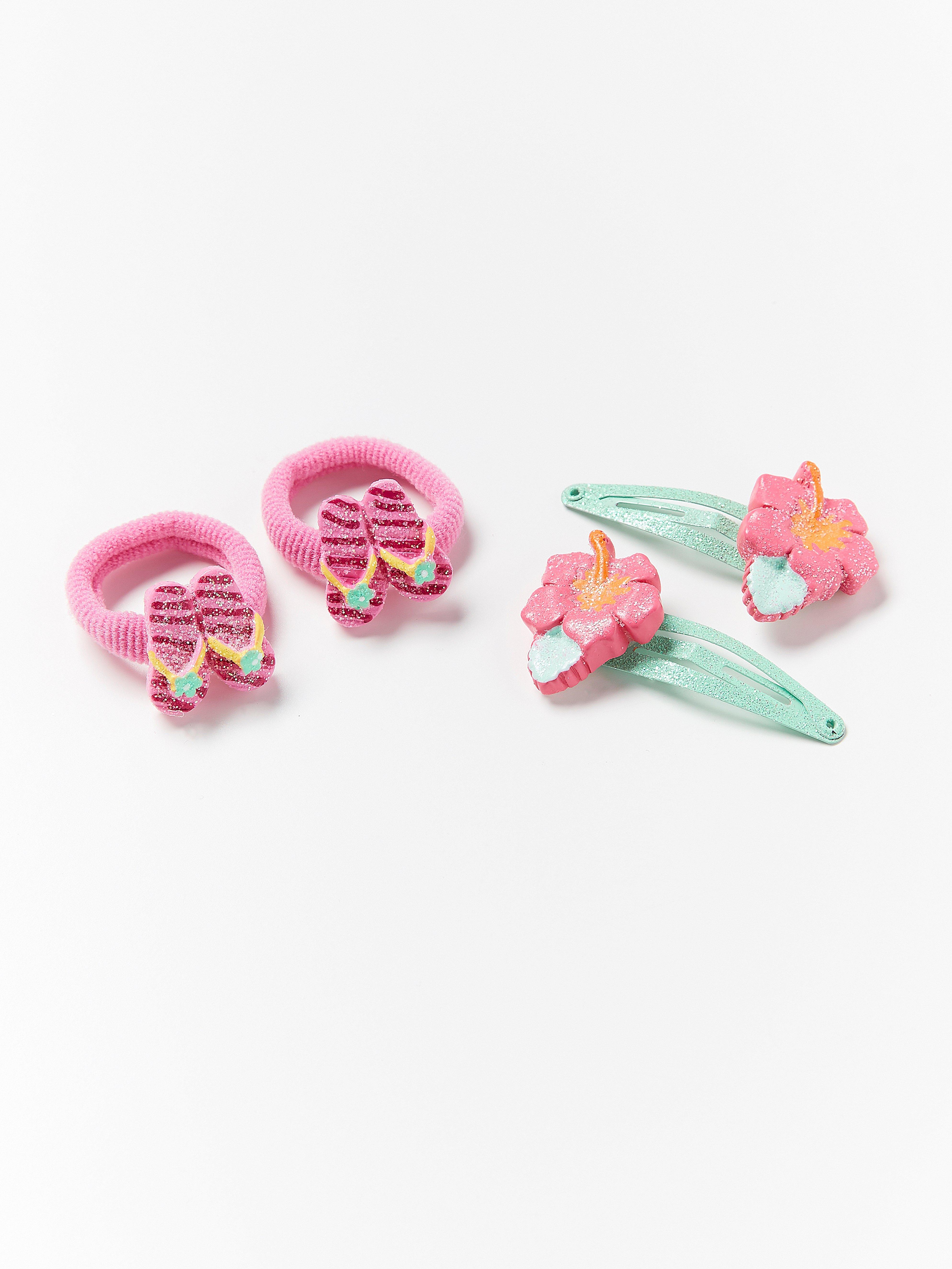 Hair Set - Kids Wear - Pink