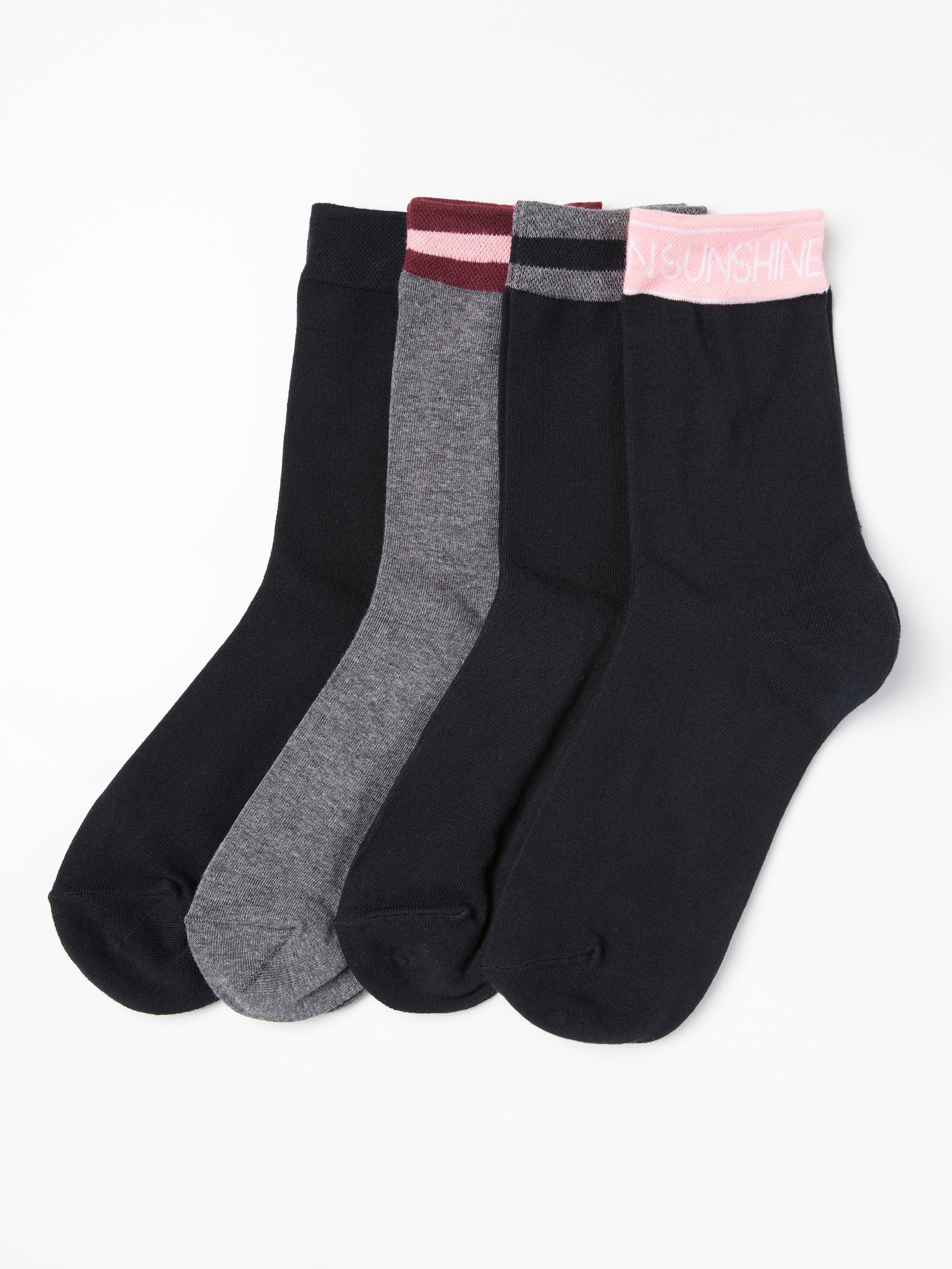 Socks - Lingerie - Black