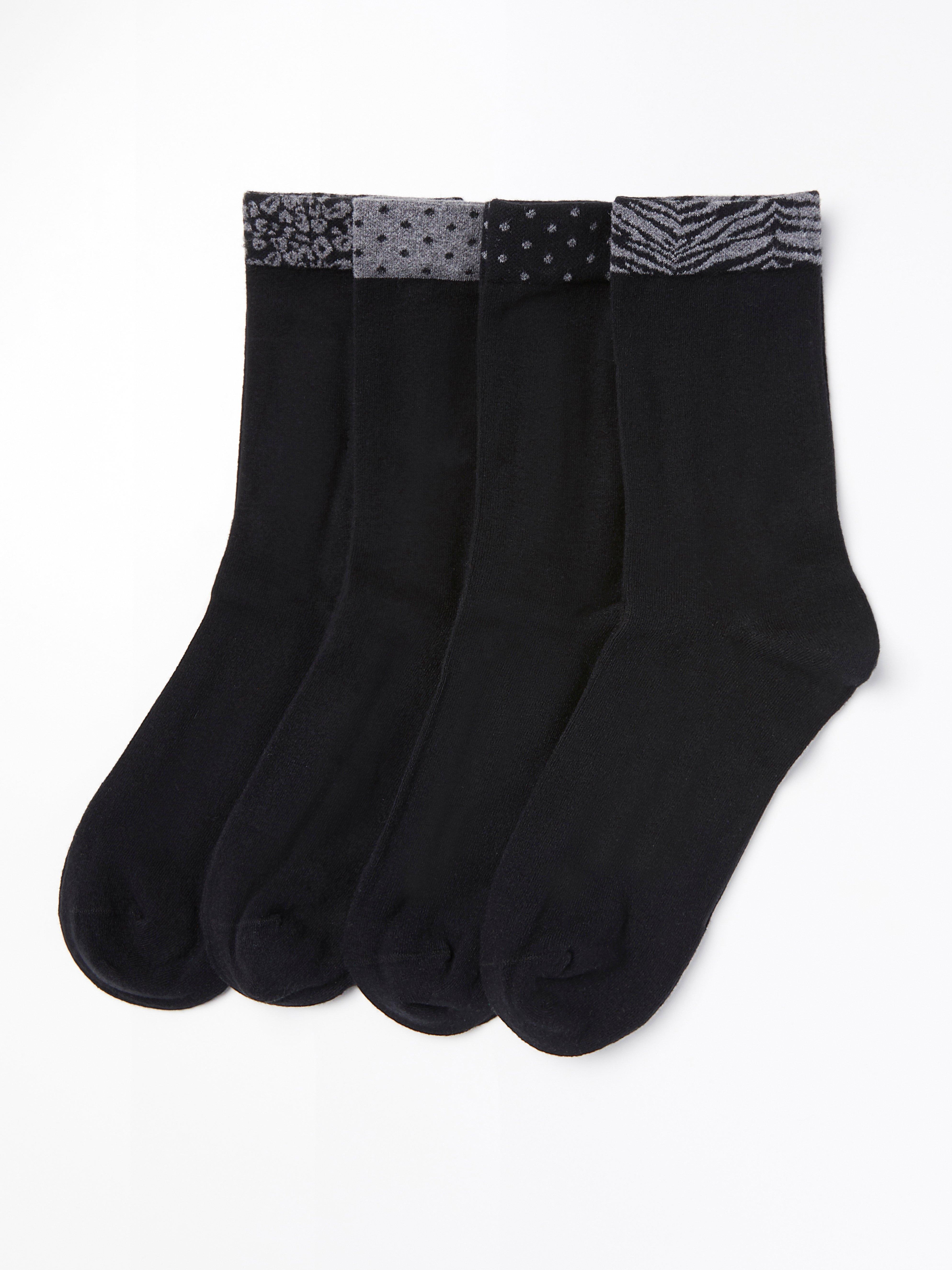 Socks - Lingerie - Black