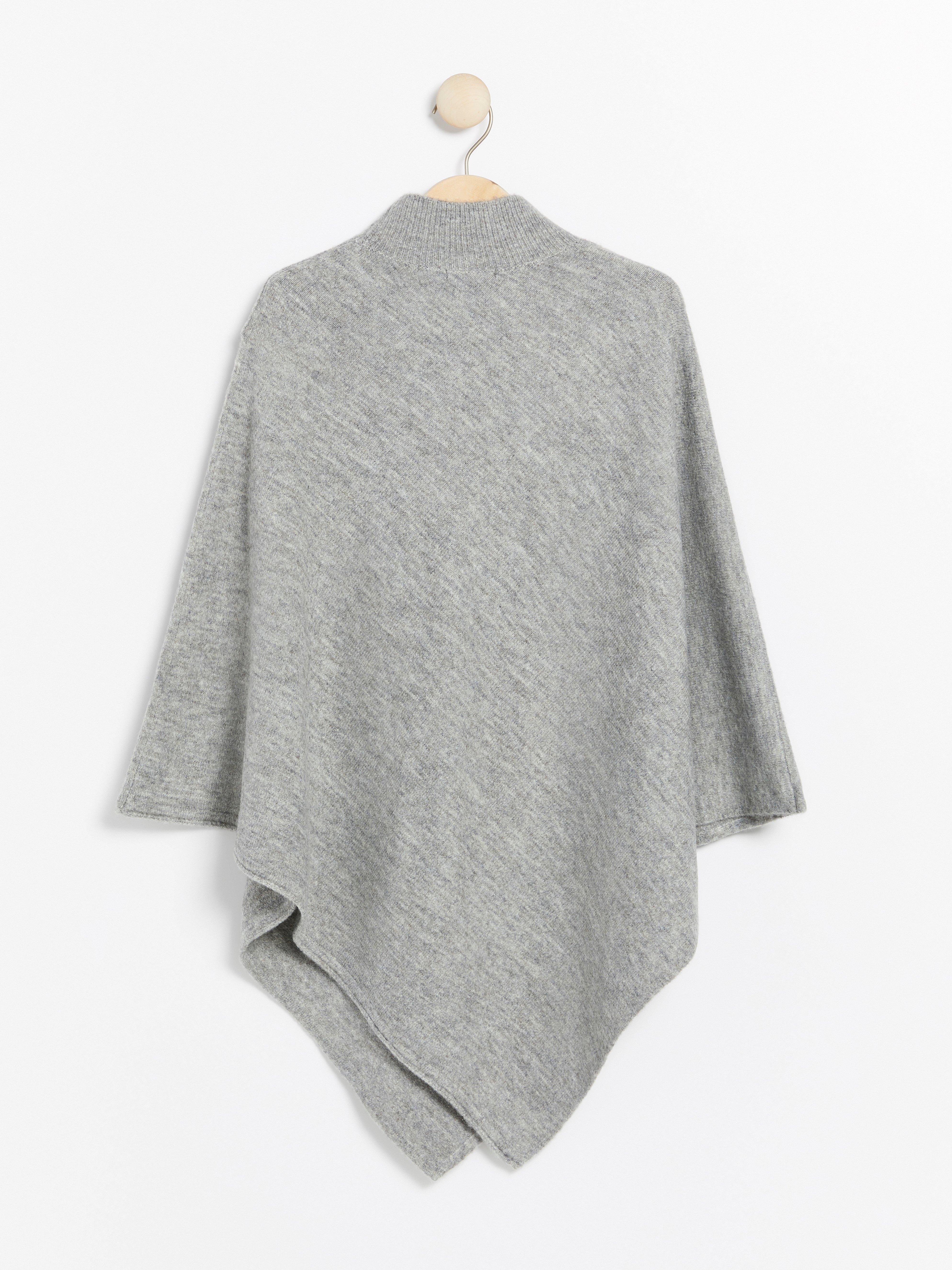 Poncho - Womens Wear - Grey