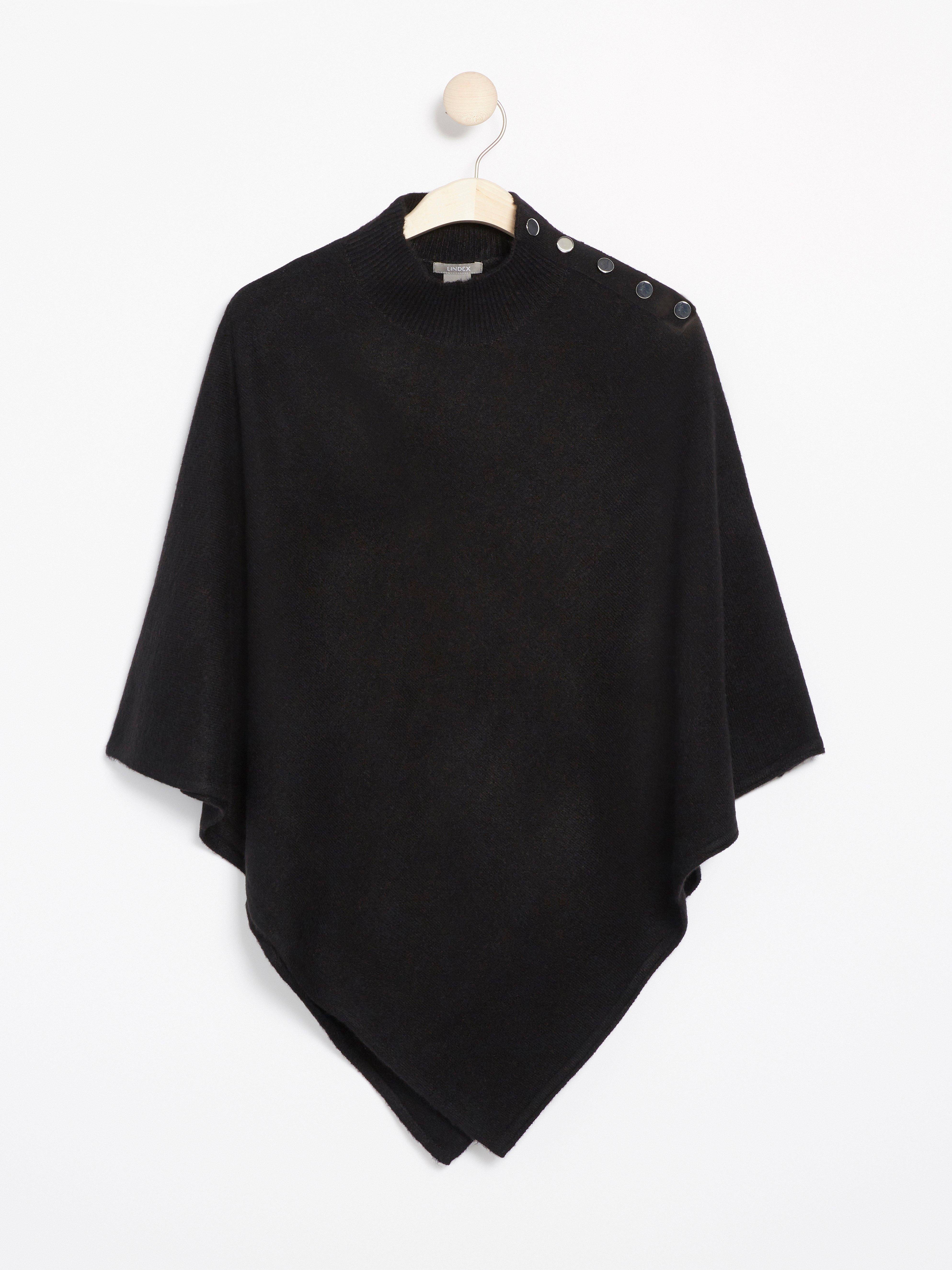 Poncho - Womens Wear - Black