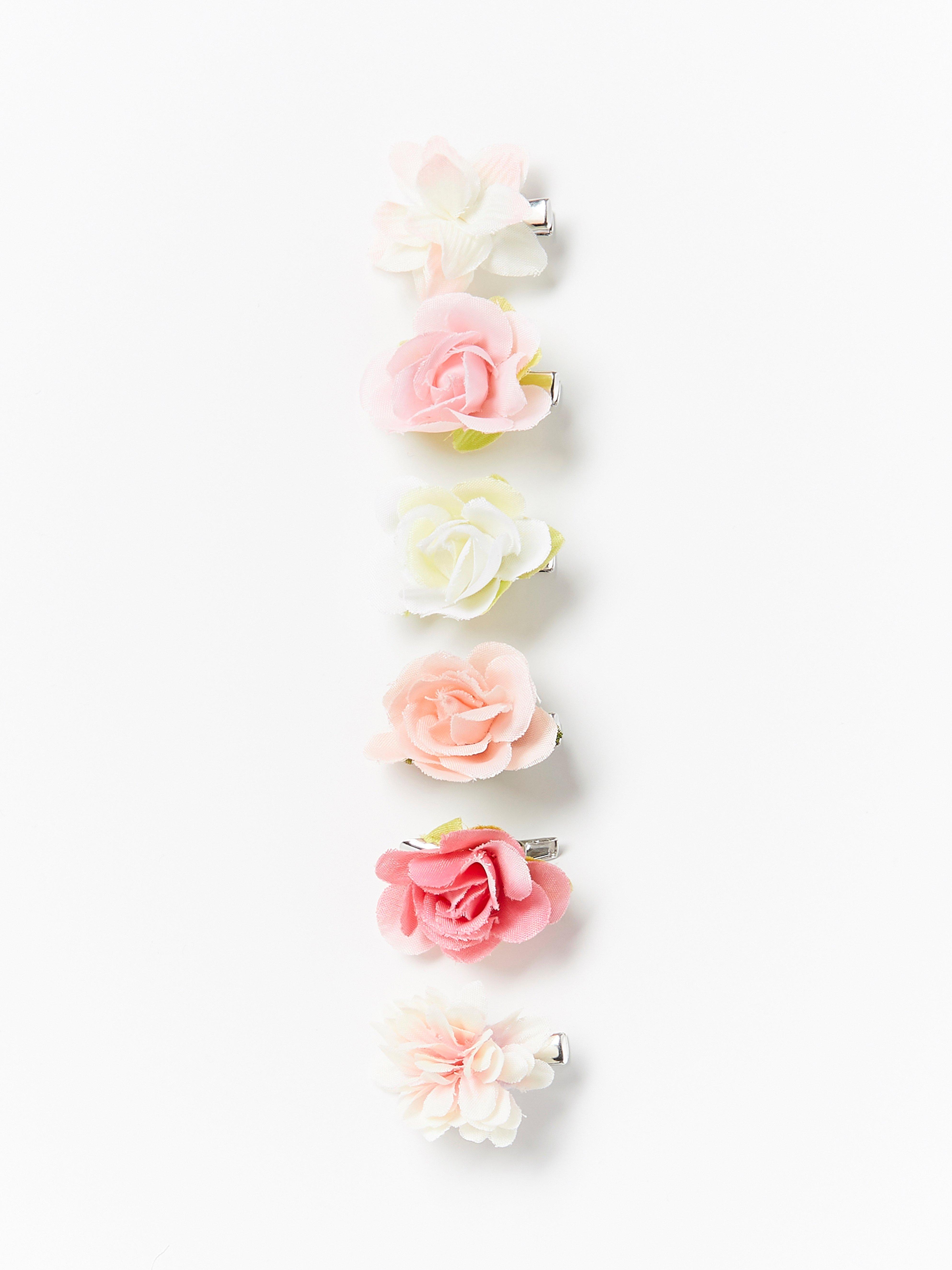 flower hair clips