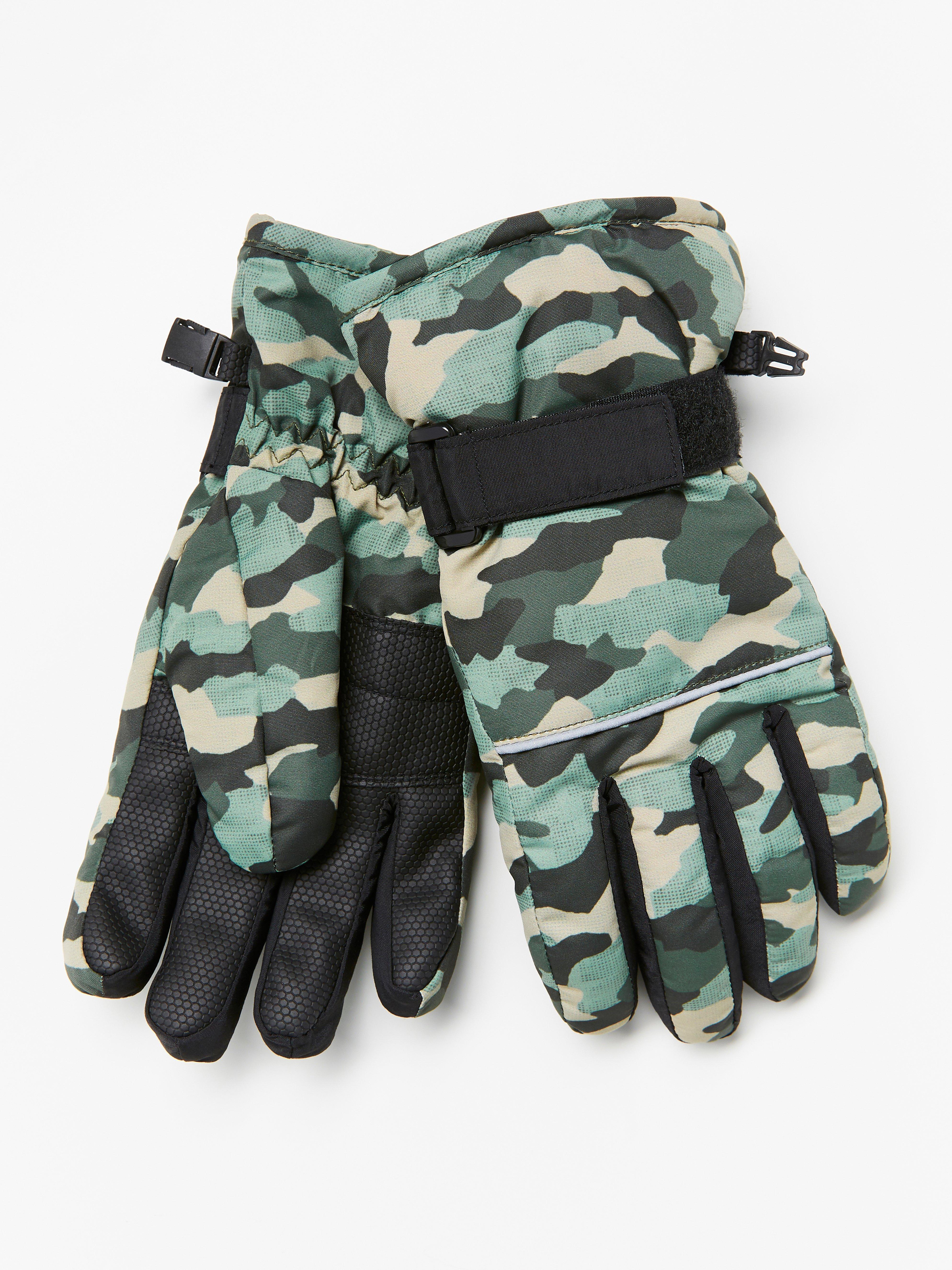 Ski Gloves - Kids Wear - Green