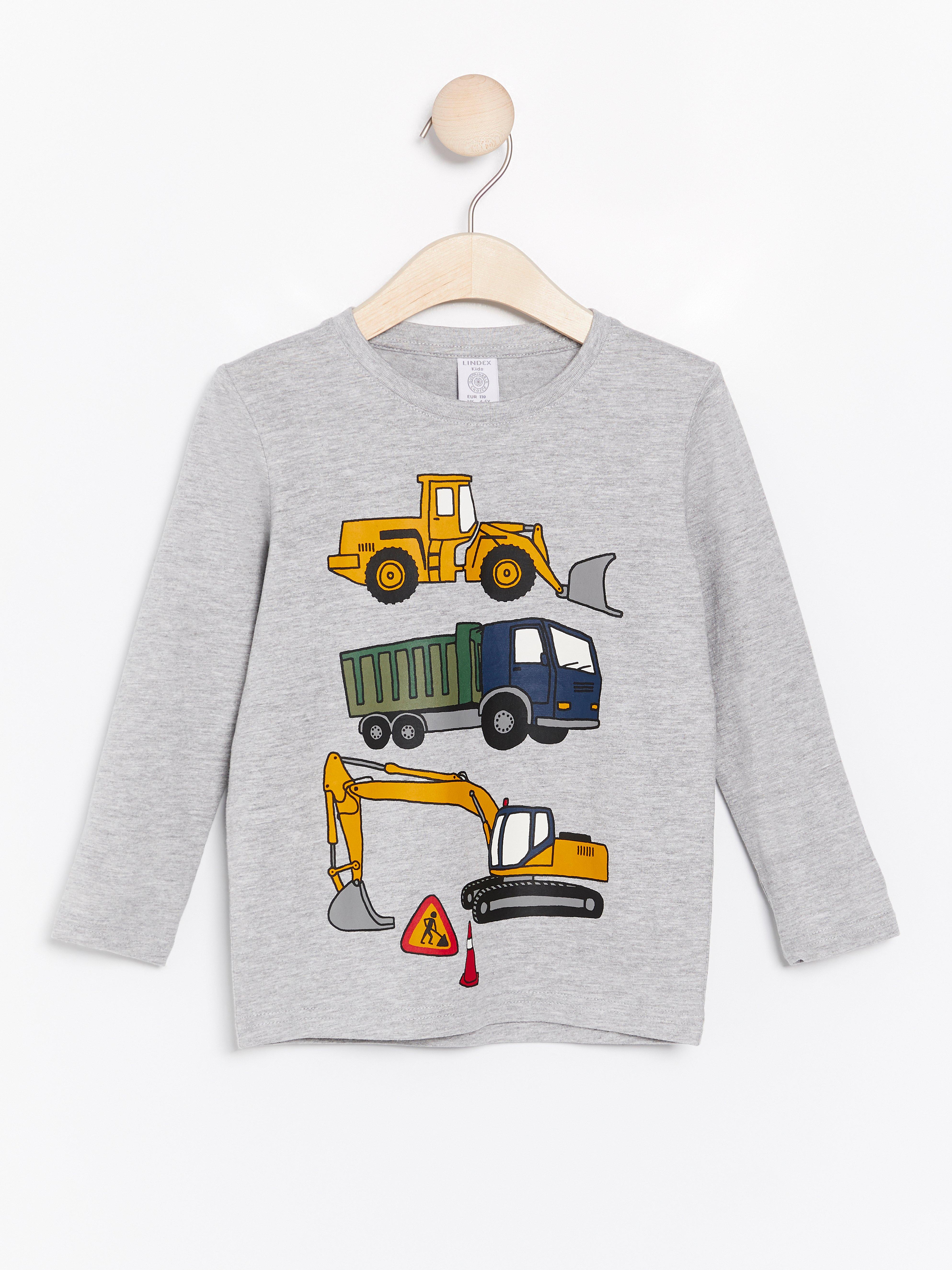 Top - Kids Wear - Grey
