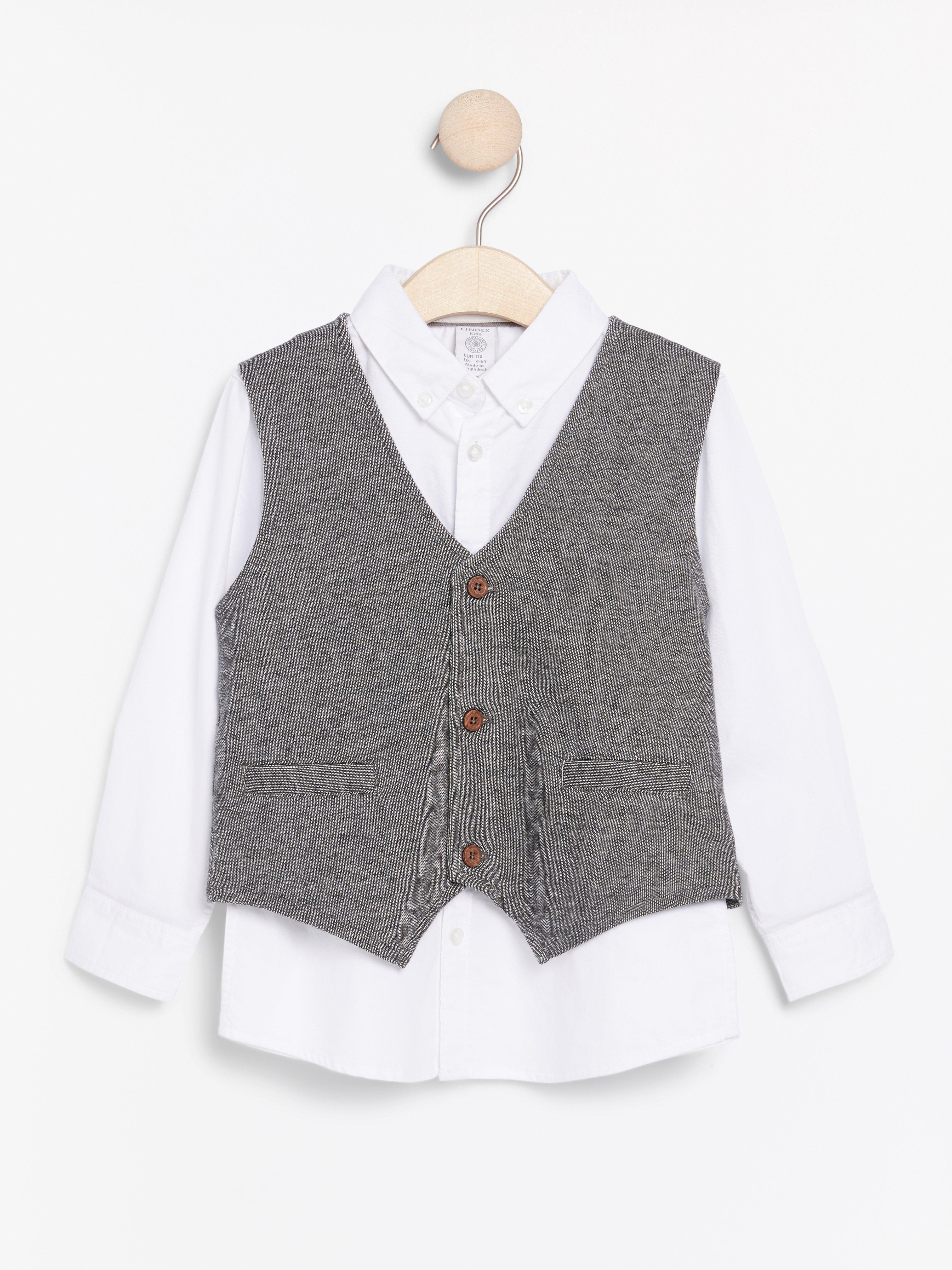 Shirt - Kids Wear - Grey