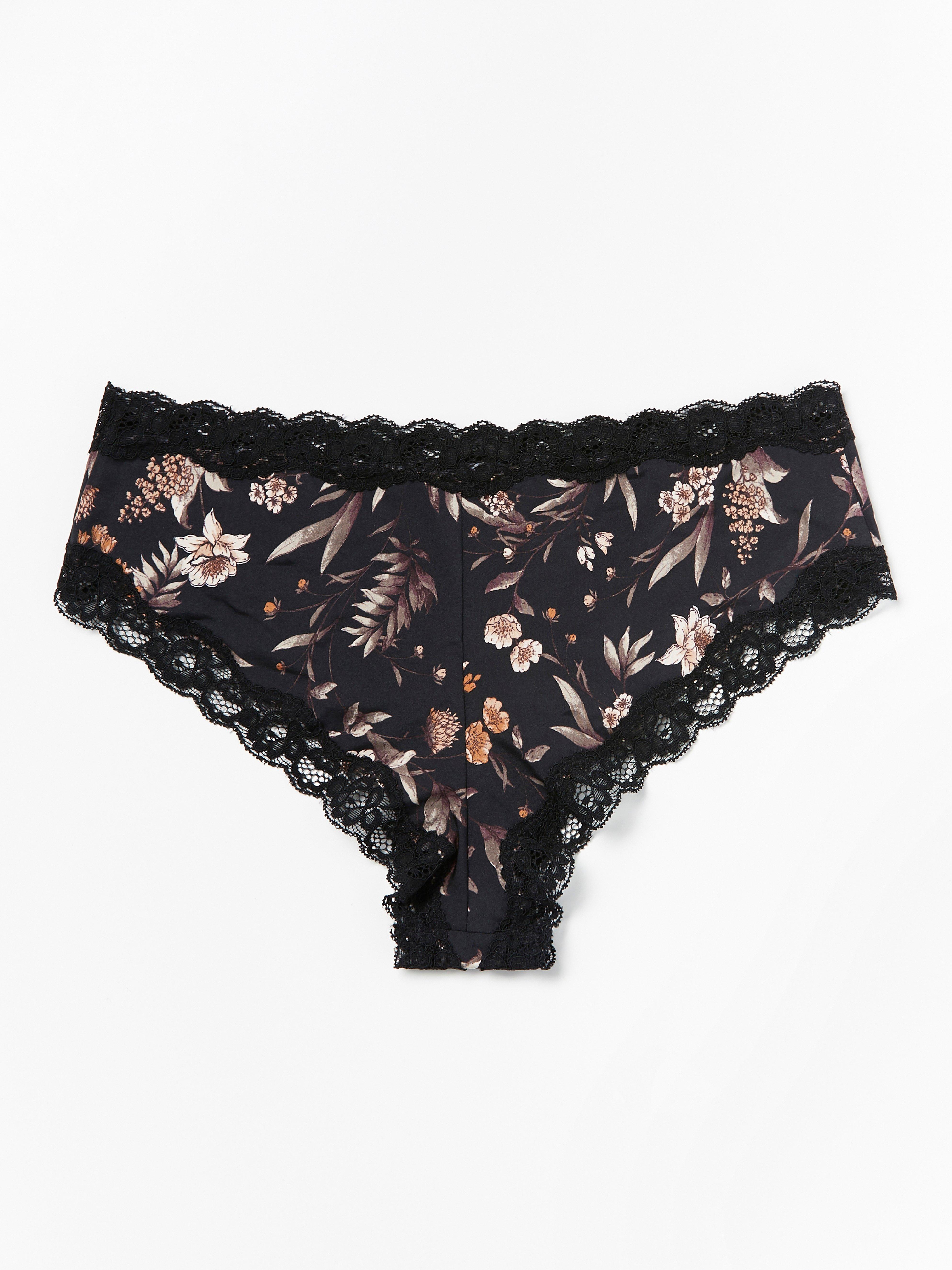 Brazilian Low - Lingerie - Black