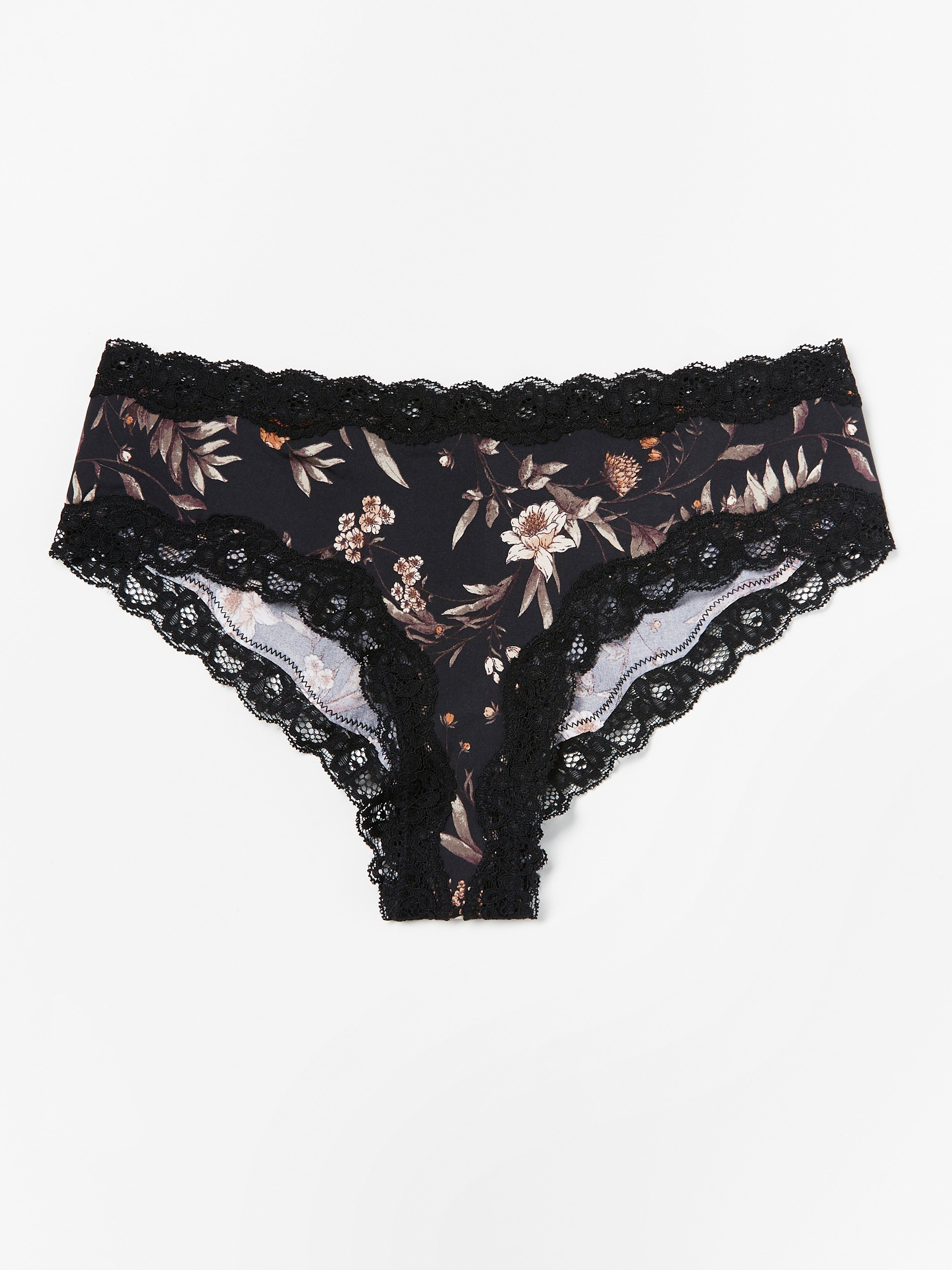 Brazilian Low - Lingerie - Black