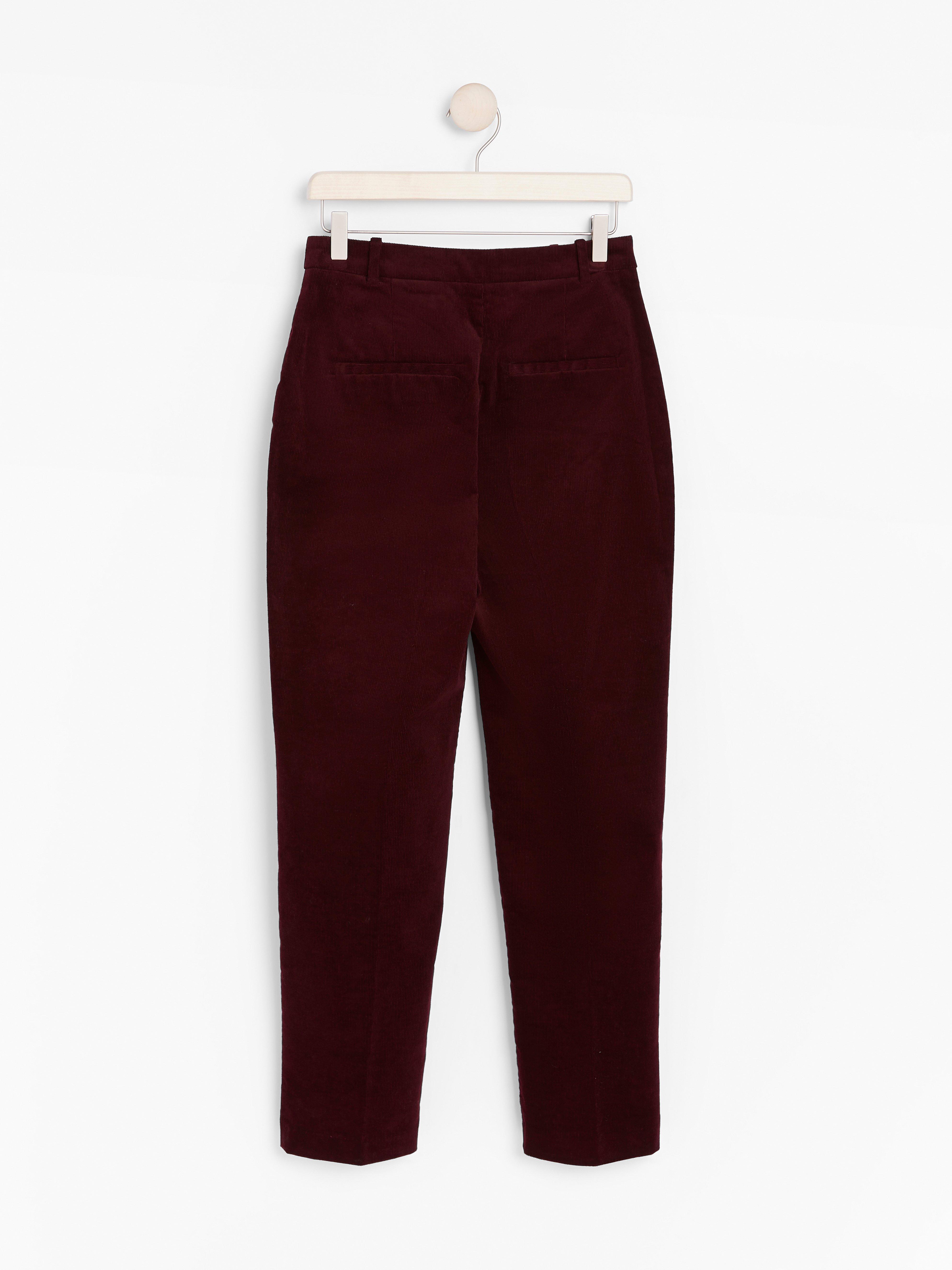 Trousers - Womens Wear - Red