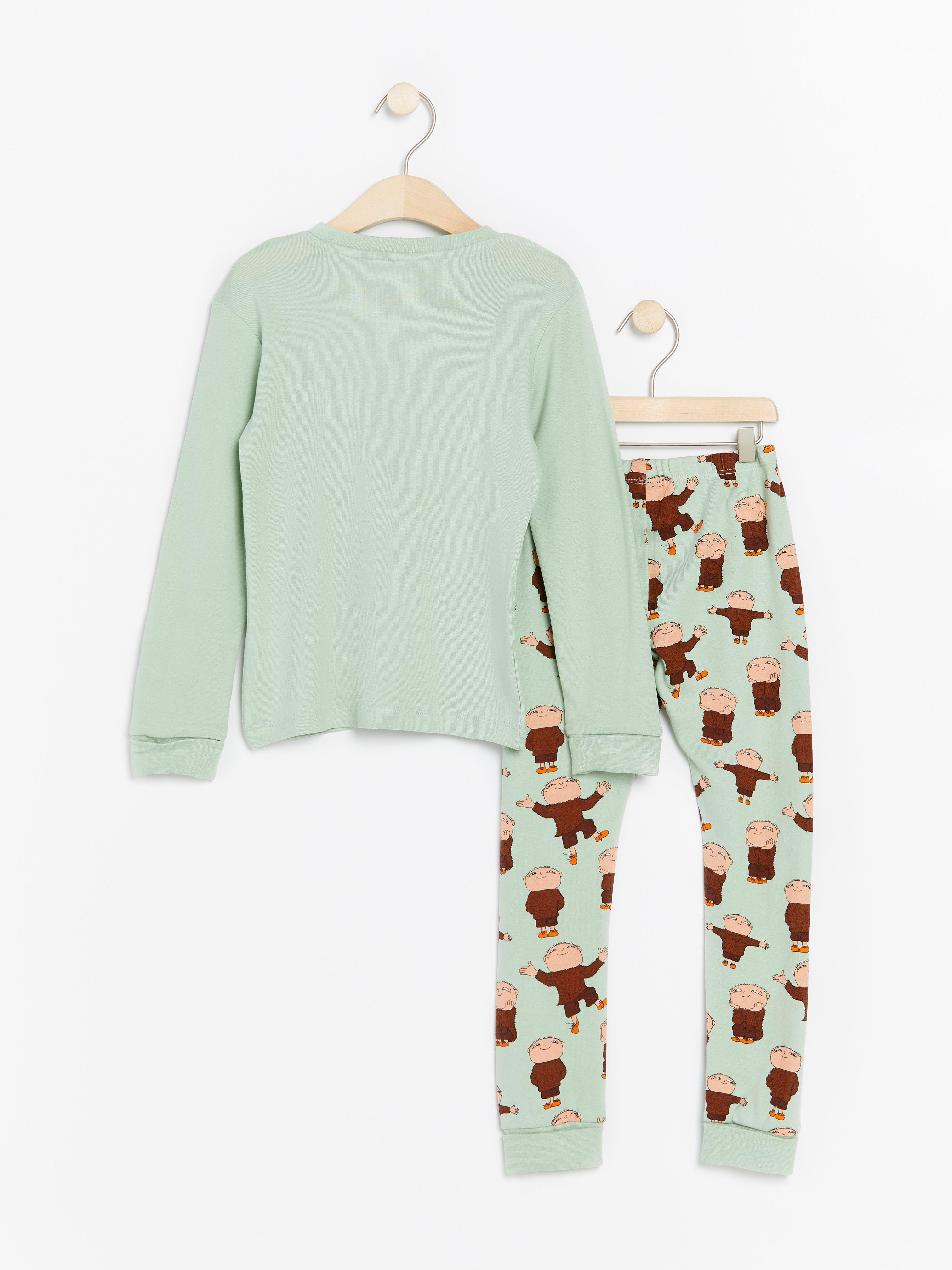 Pyjamas - Barn - Grön