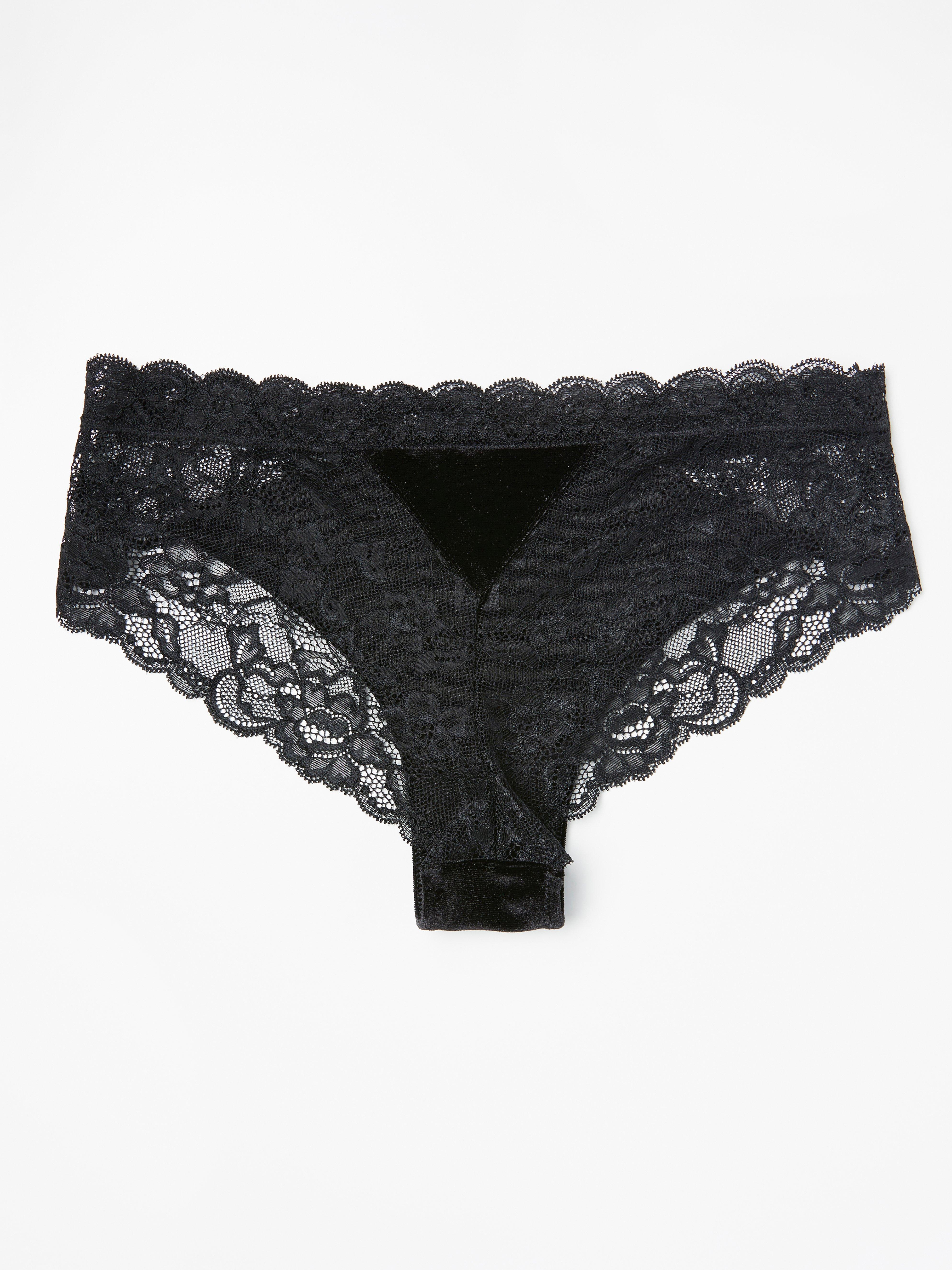 Brazilian Low - Lingerie - Black