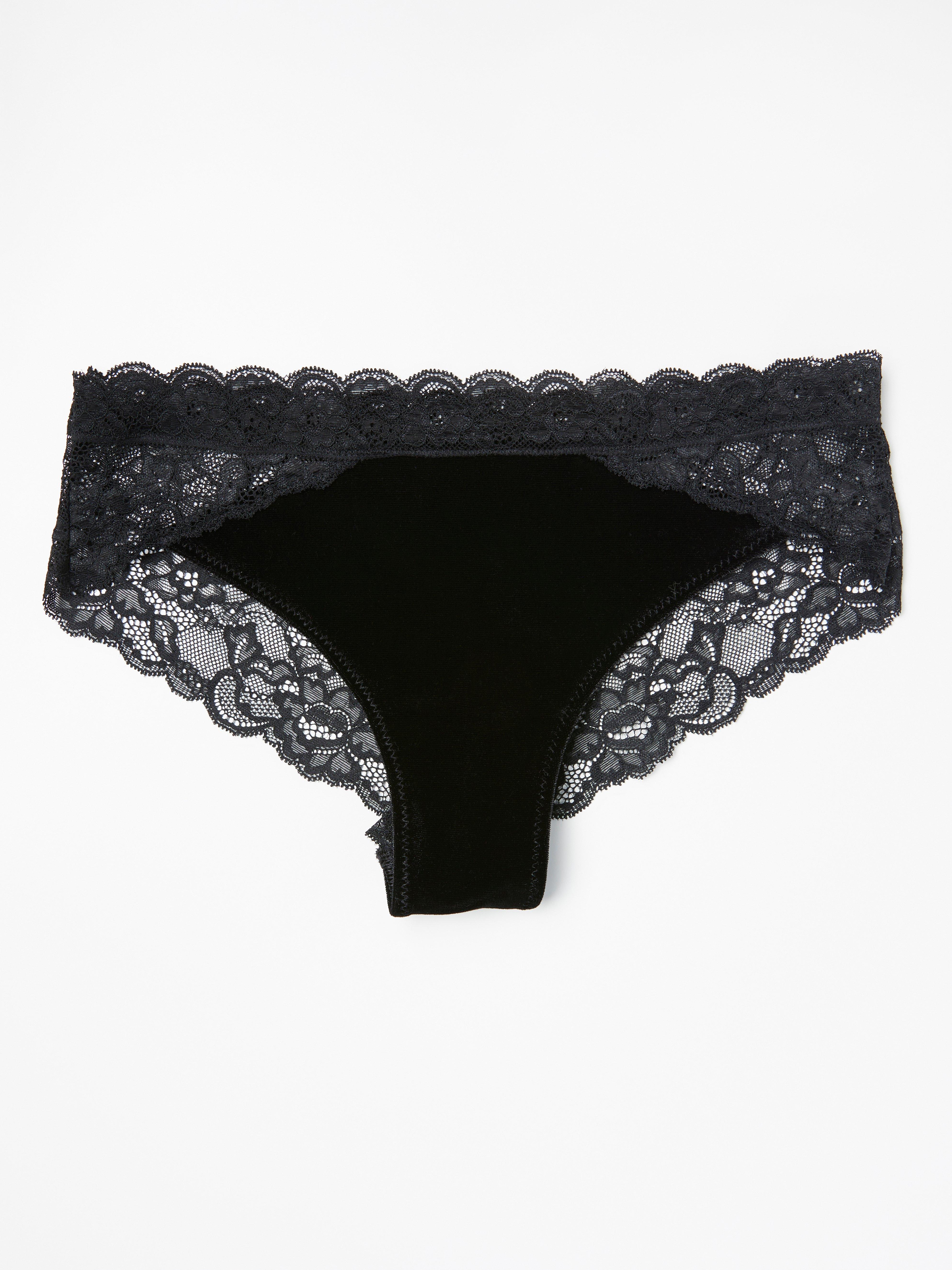 Brazilian Low - Lingerie - Black