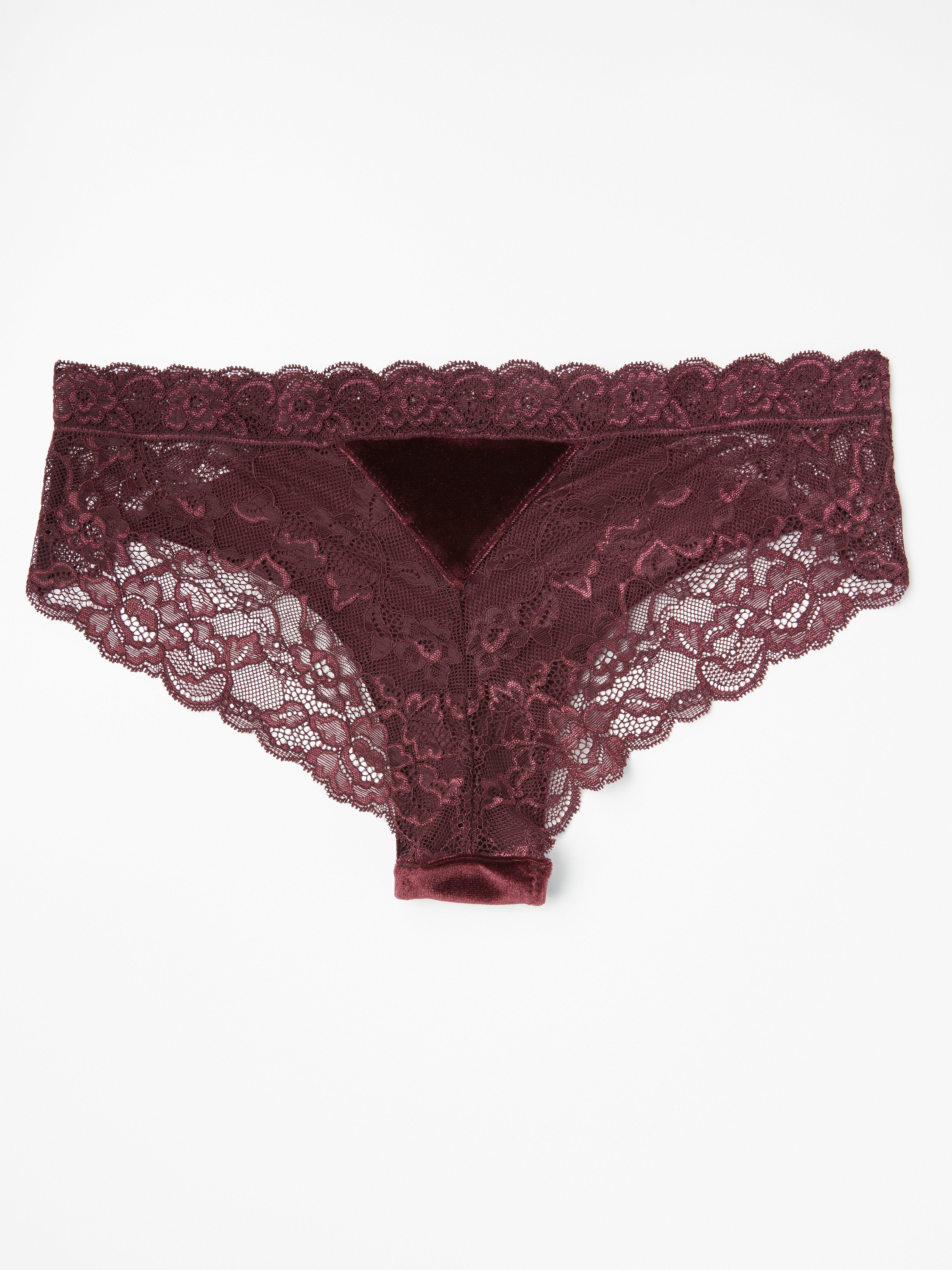 Brazilian Low - Lingerie - Red