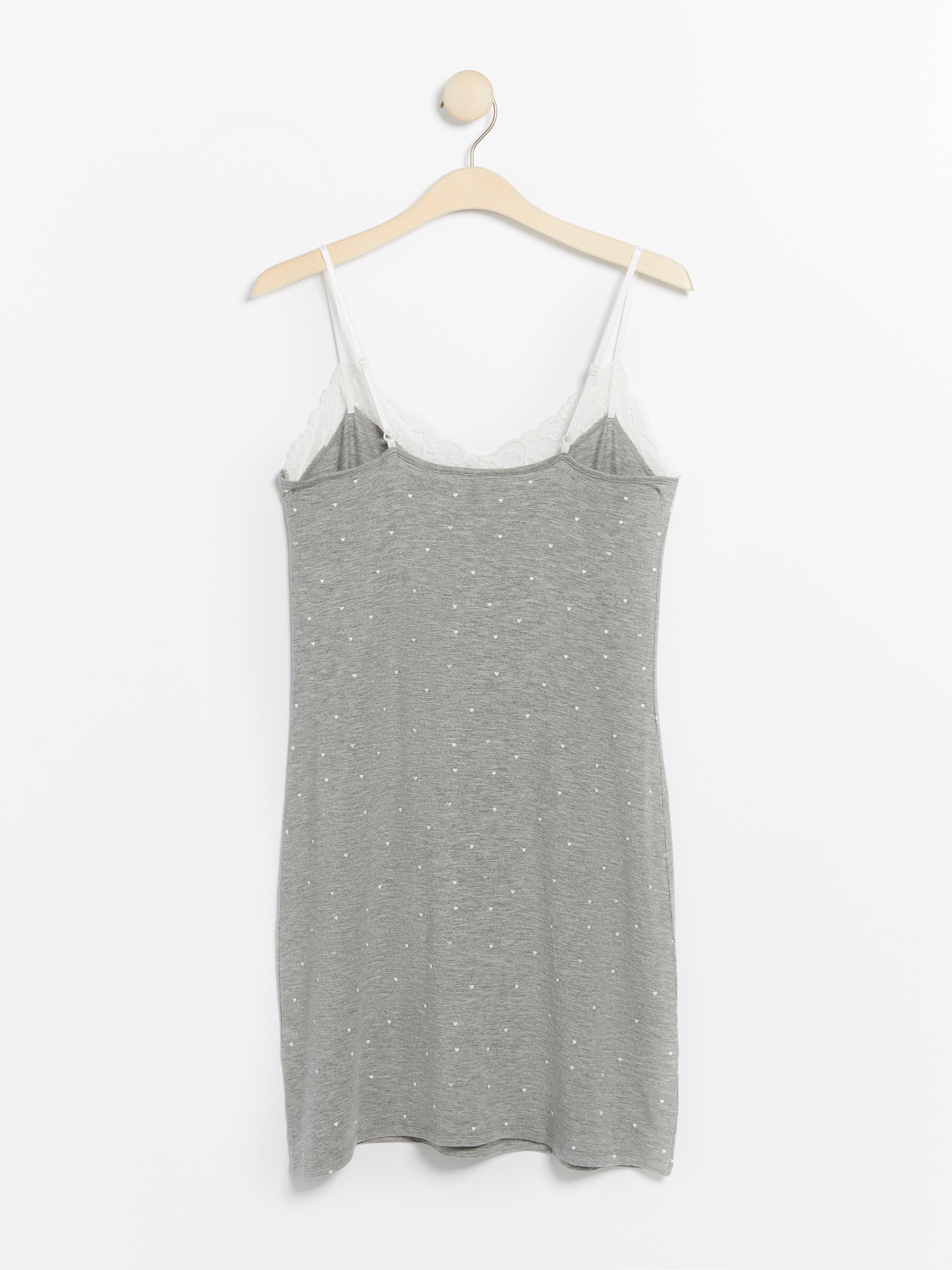 Night Slip - Lingerie - Grey