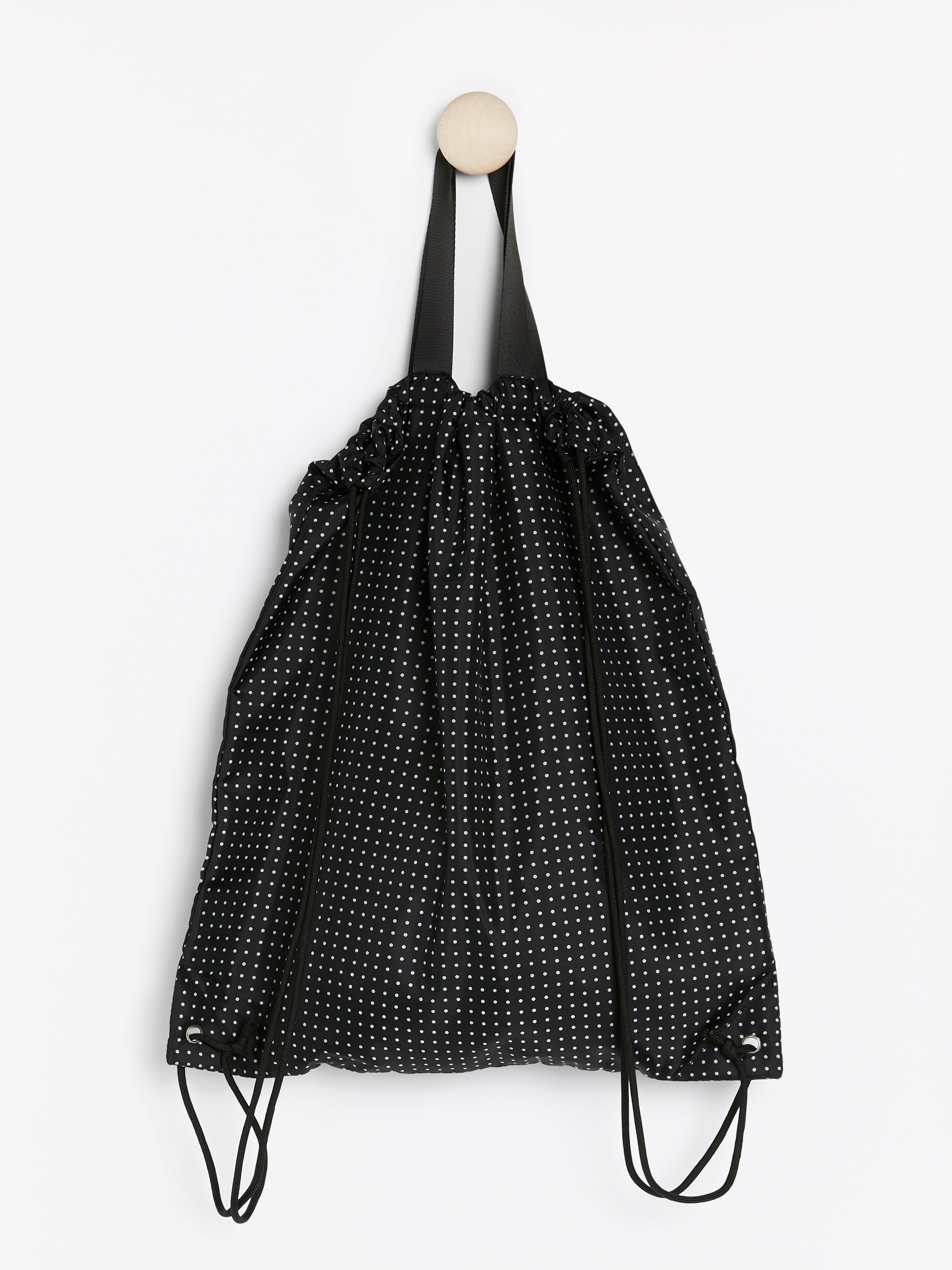 black gym sack