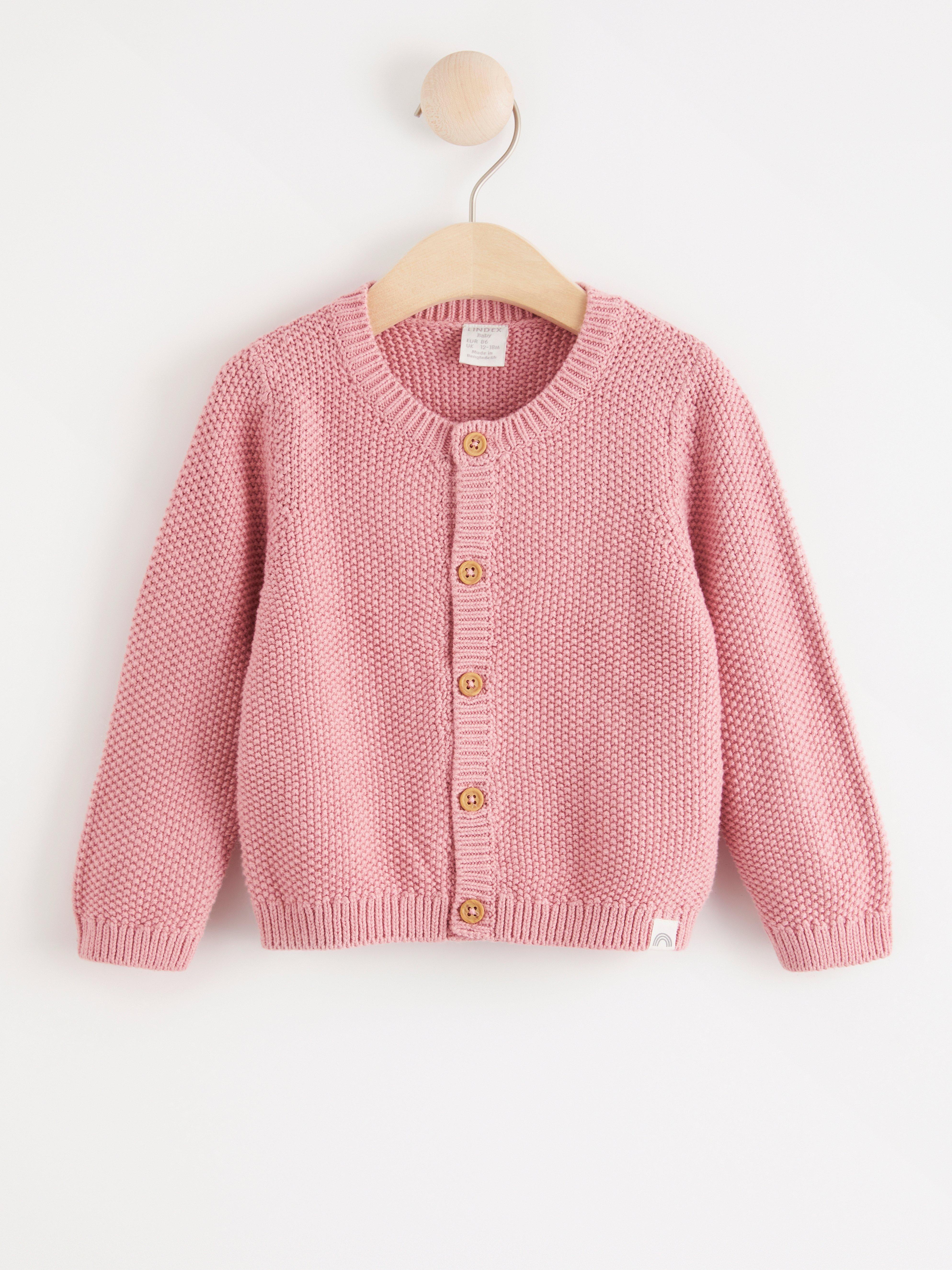 Cardigan - Kids Wear - Pink