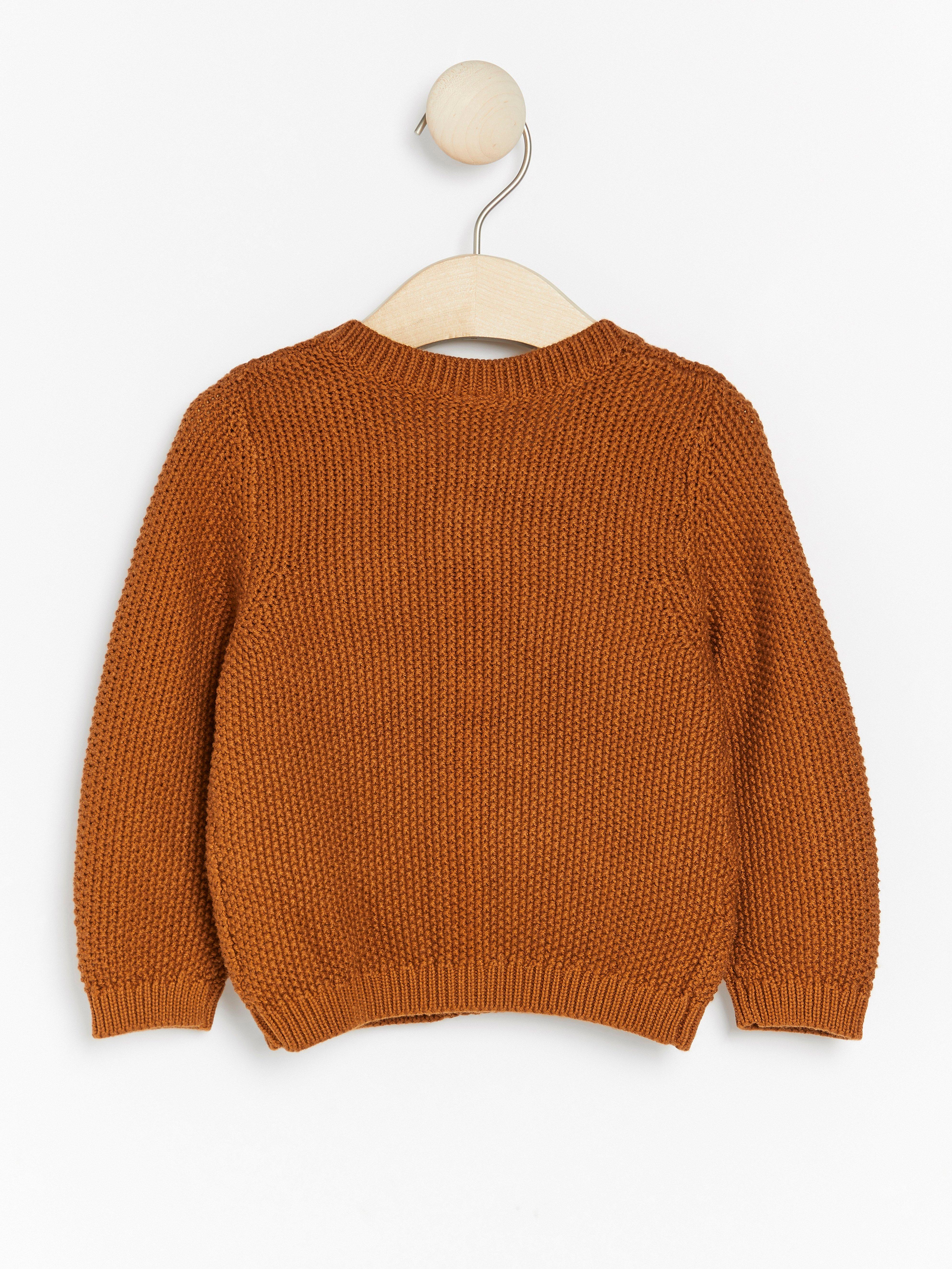 Cardigan - Kids Wear - Brown