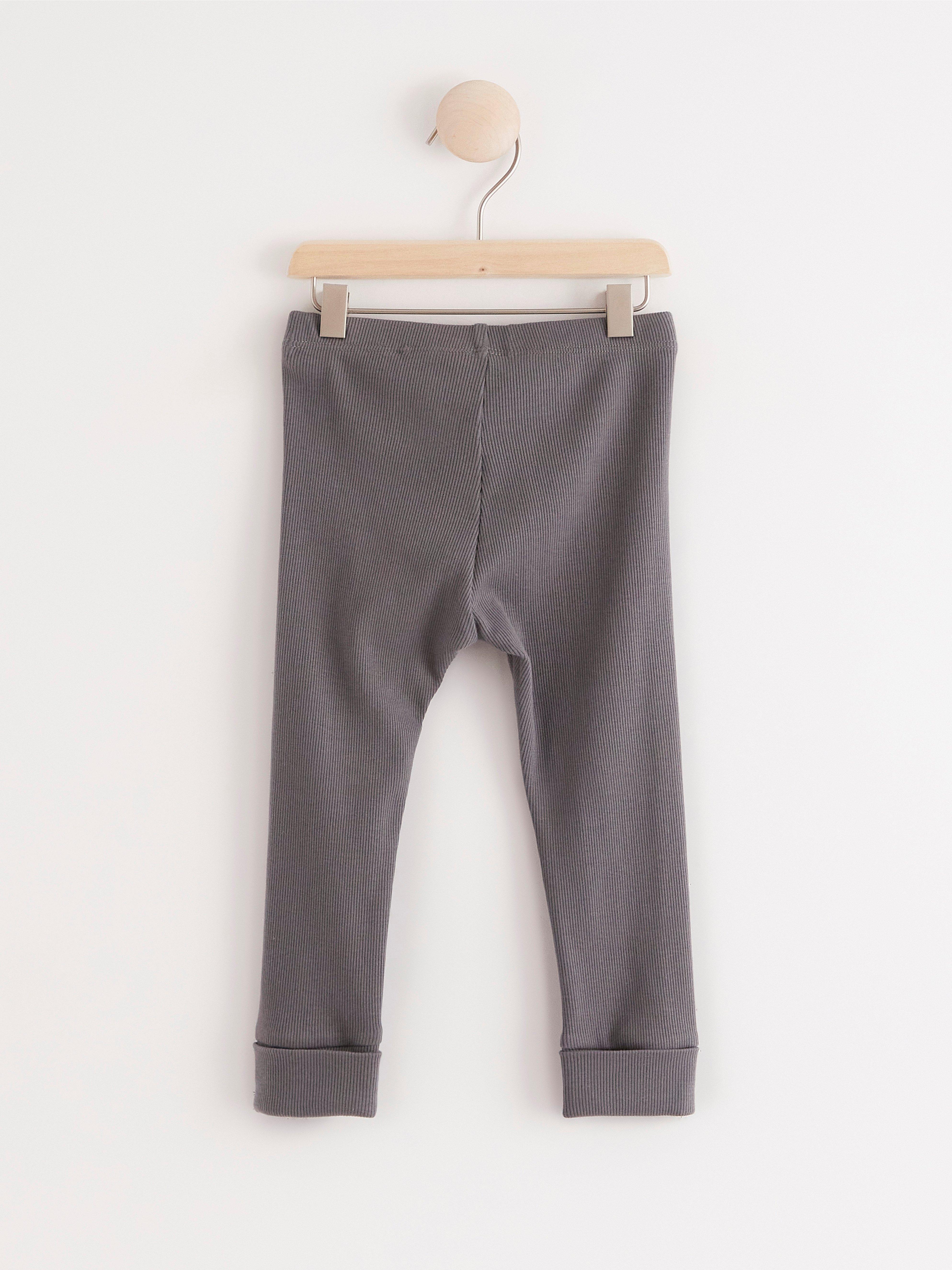 Leggings - Barn - Grå