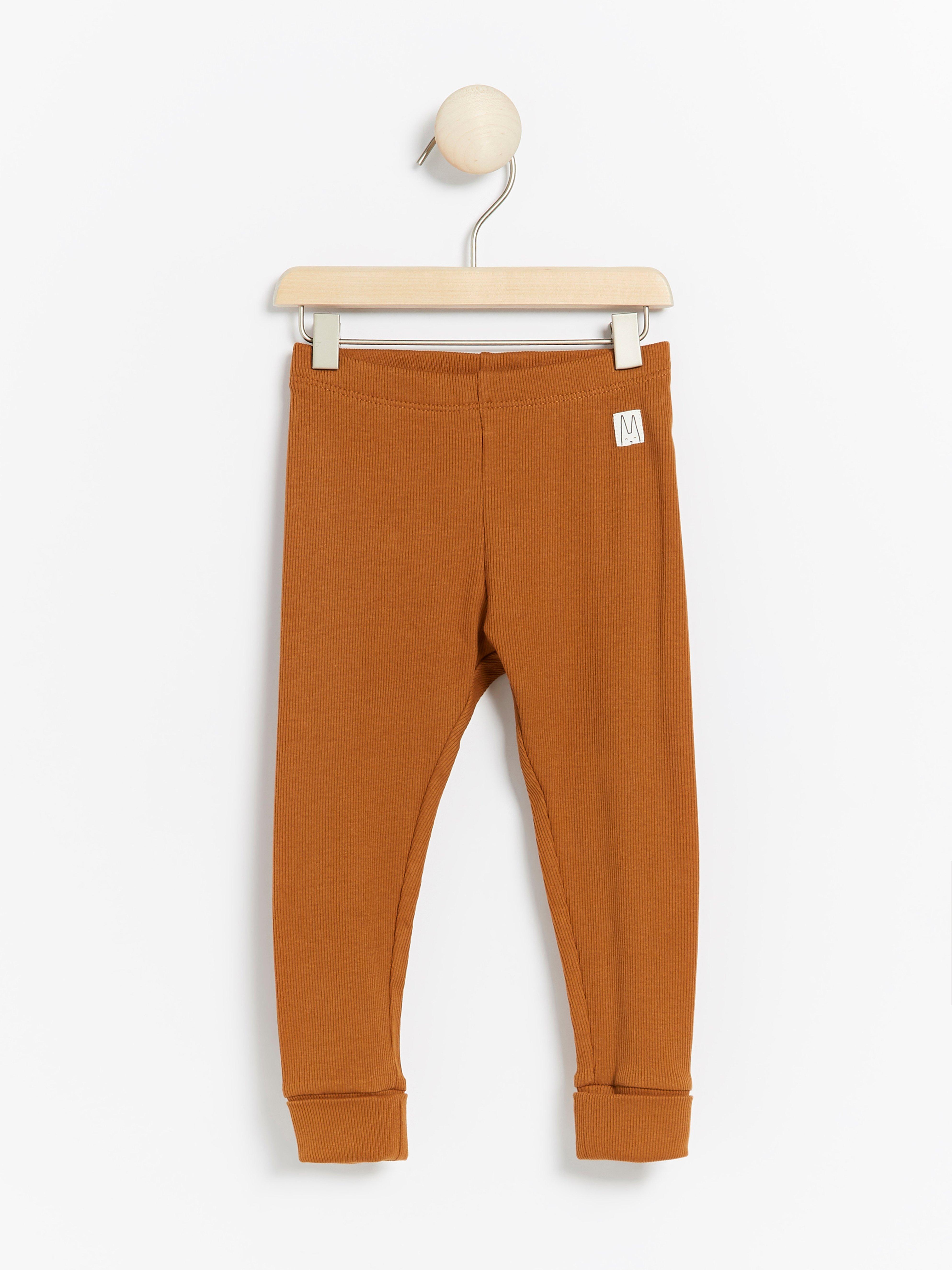 Leggingsit - Lapset - Ruskea