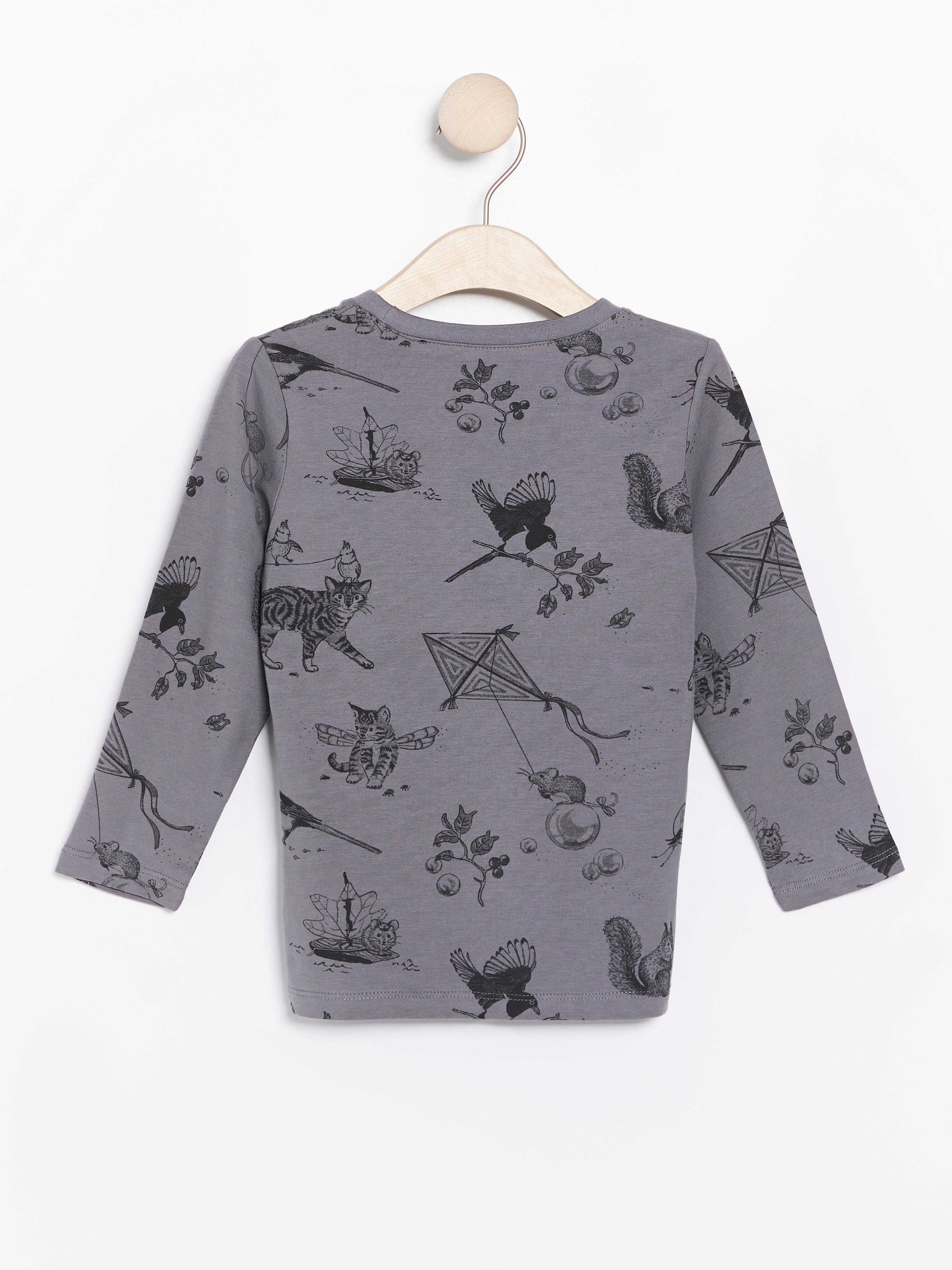 Top - Kids Wear - Grey