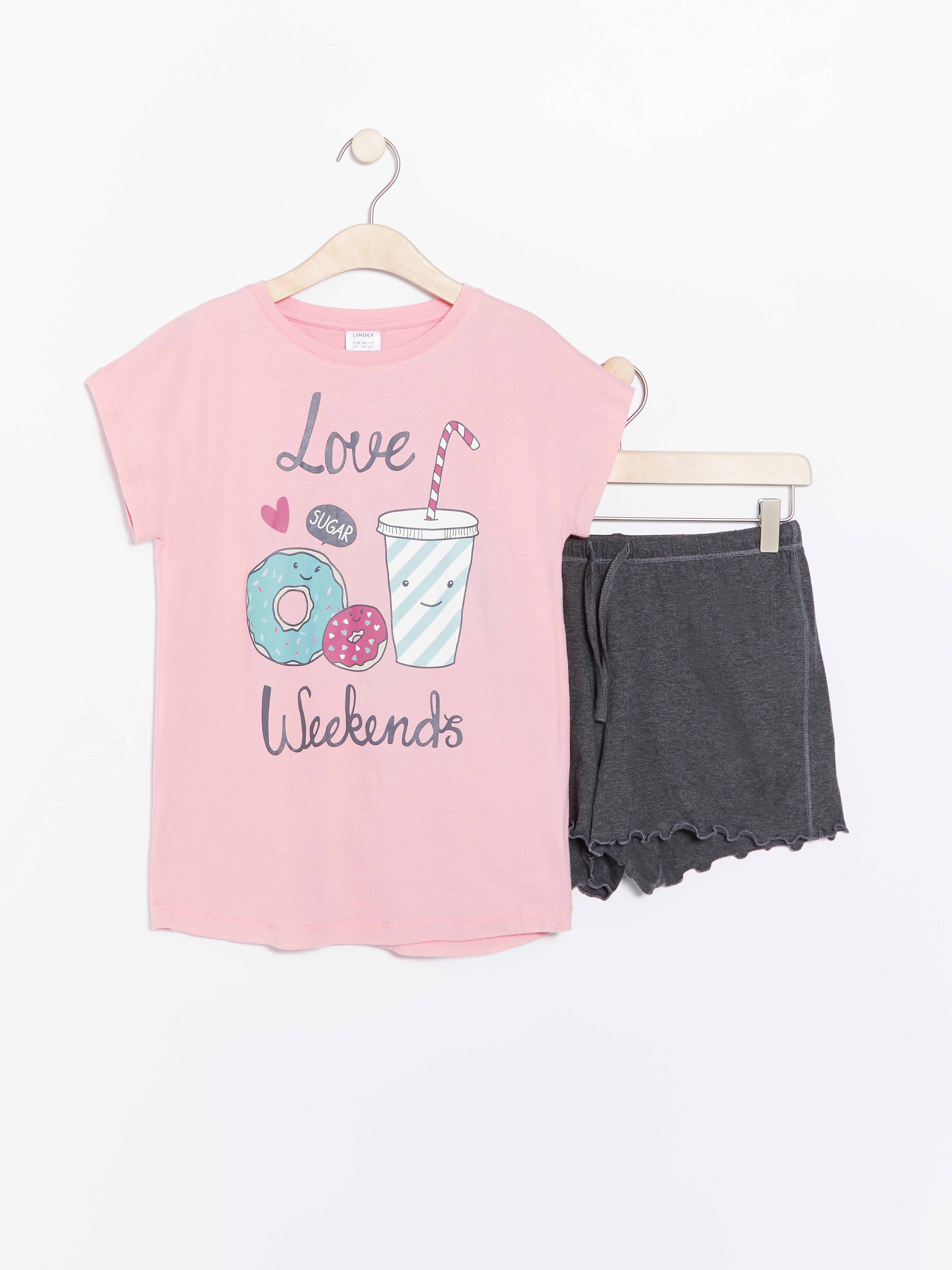 Pyjamas - Barn - Rosa