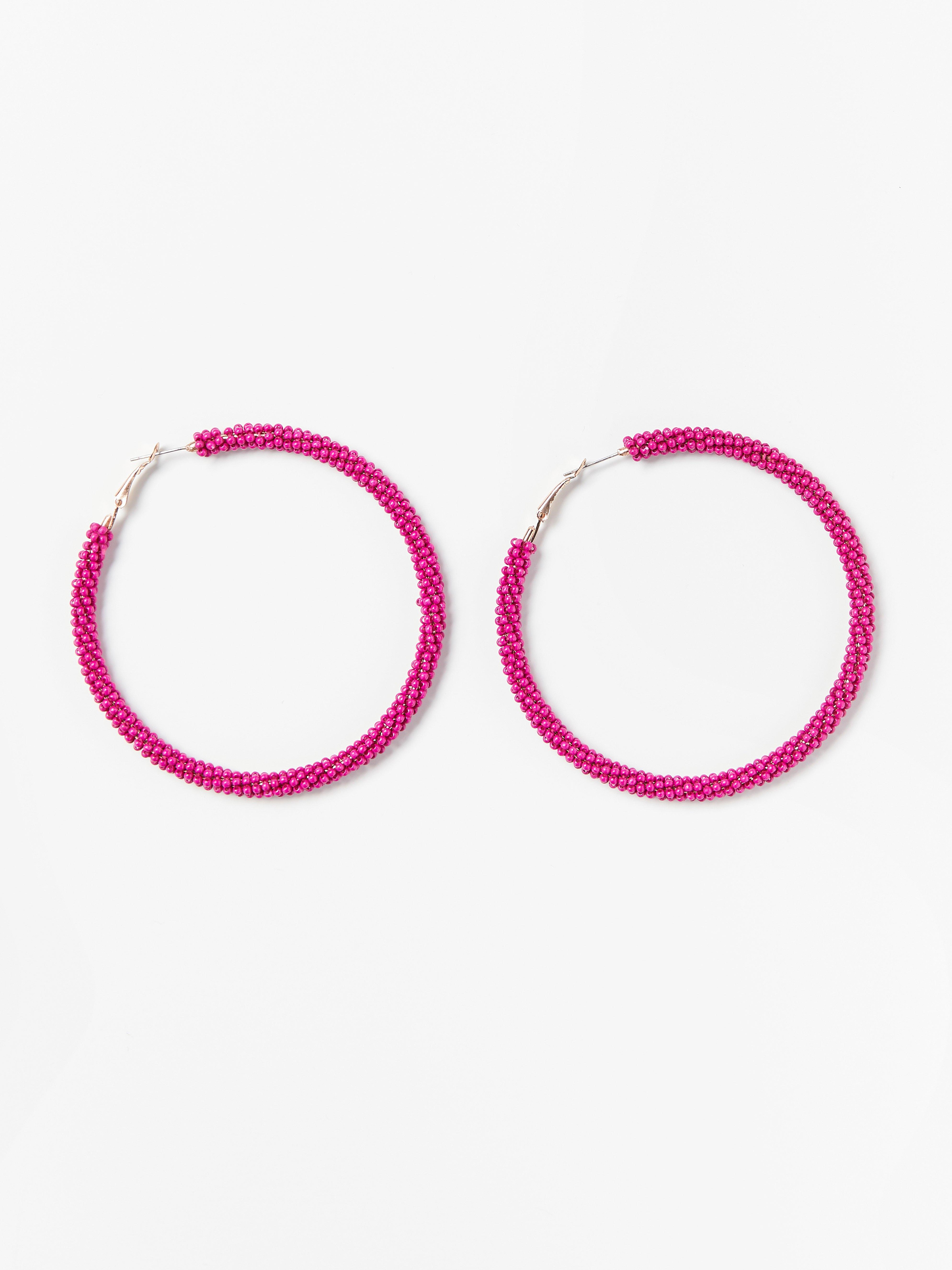 Earrings - Womens Wear - Pink