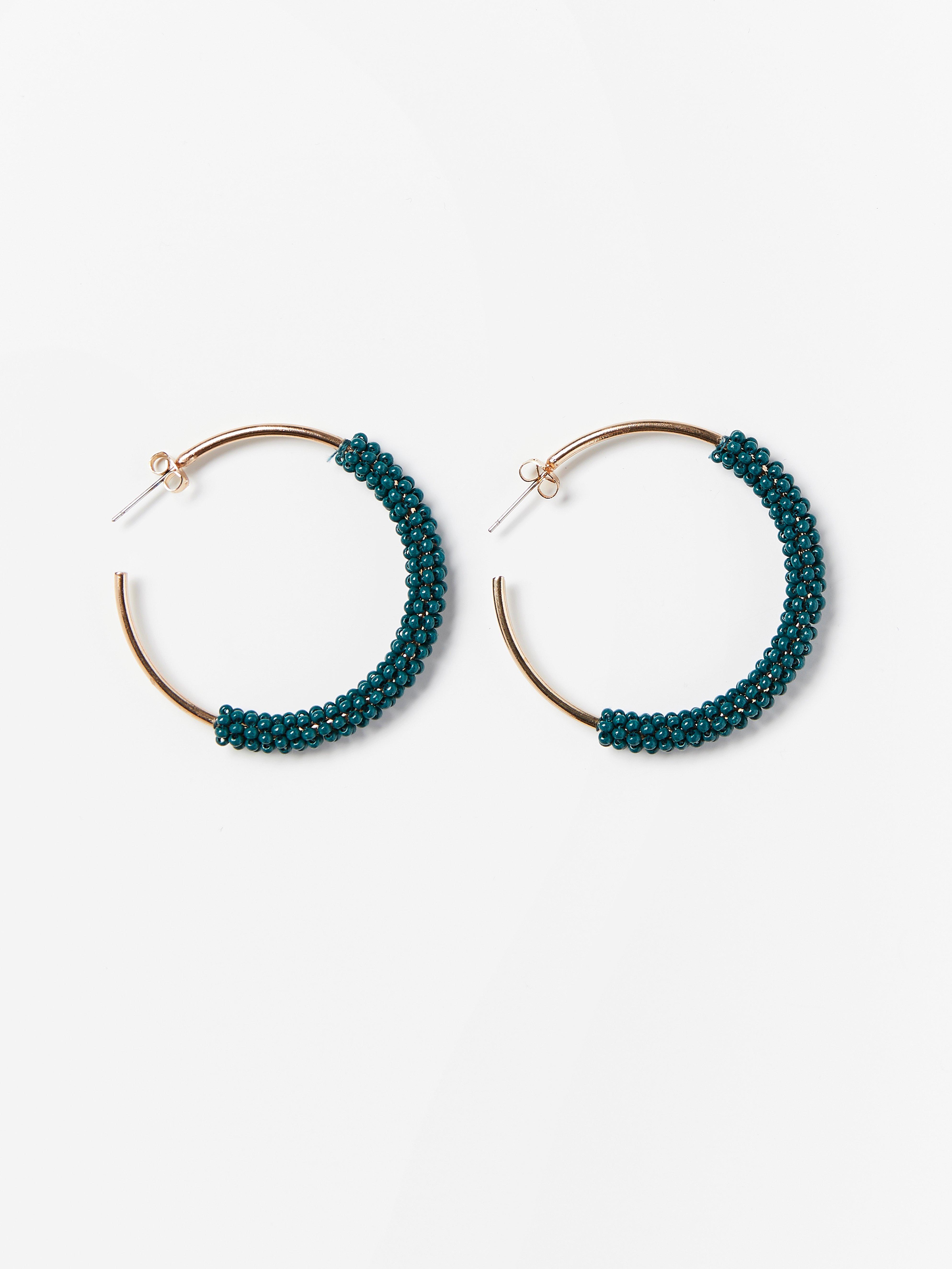 Earrings - Womens Wear - Green