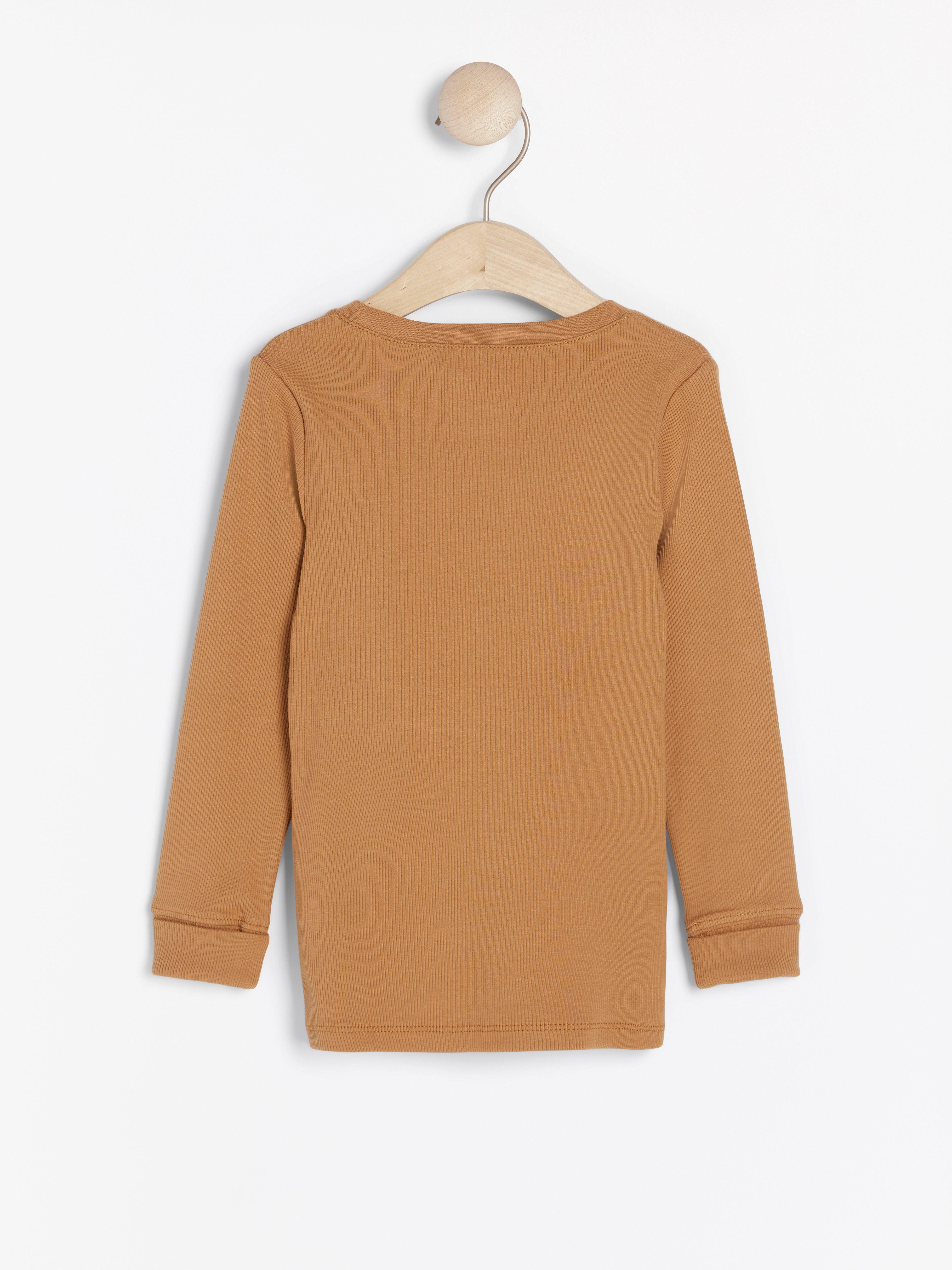 Top - Kids Wear - Brown