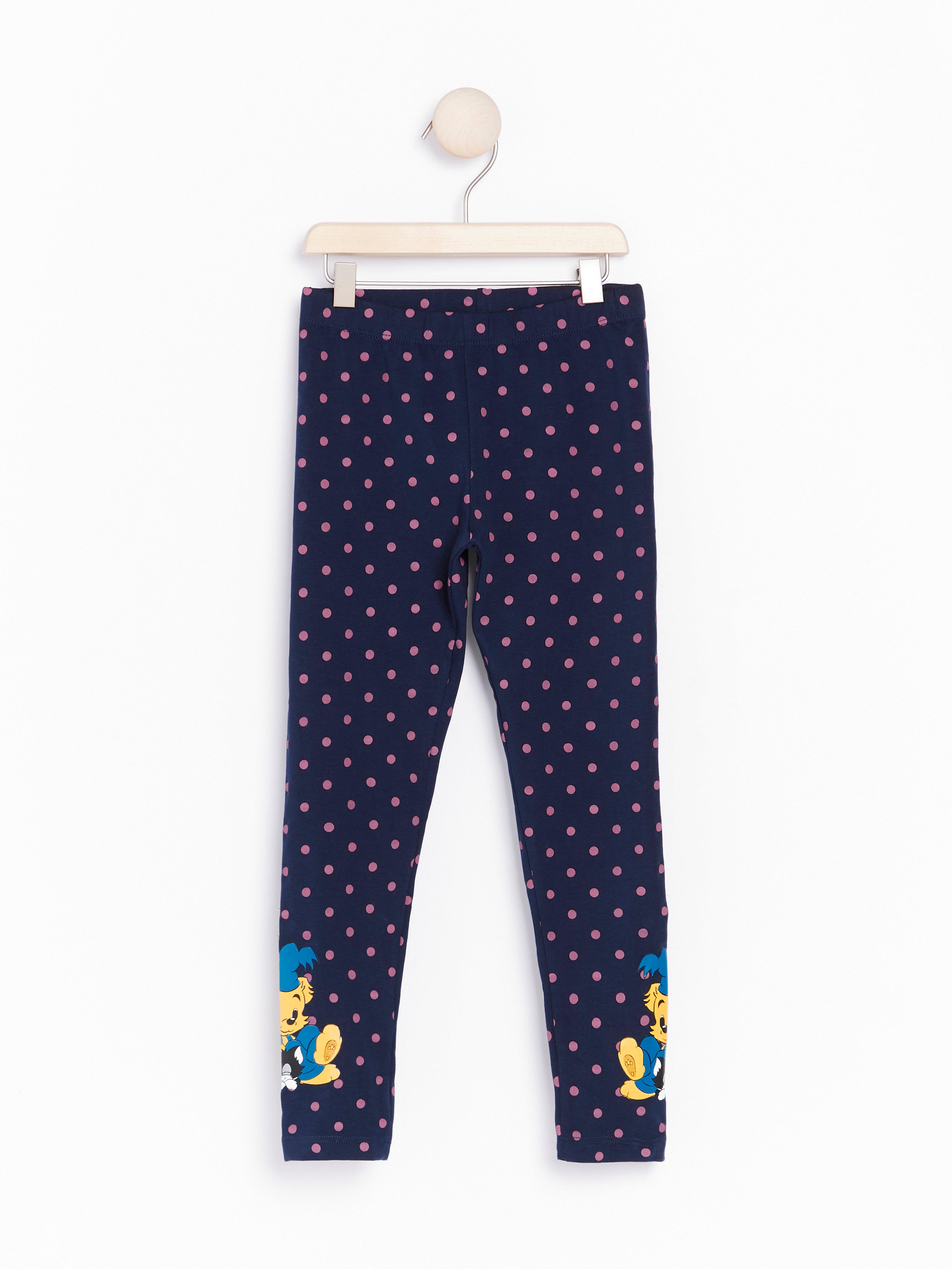 Leggings - Barn - Blå